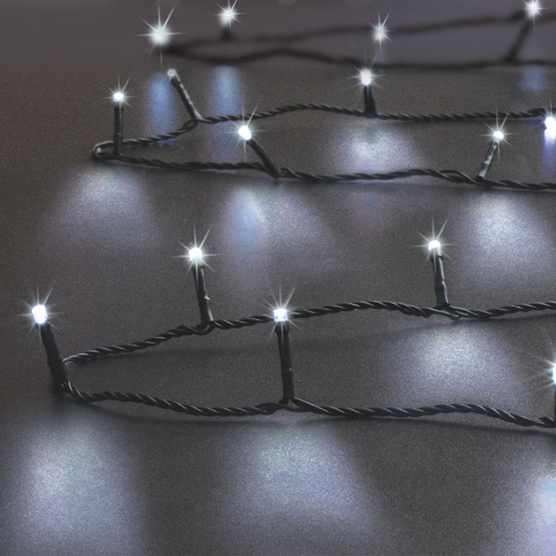 Feeric lights kerstverlichting - helder wit - 7 meter - 96 leds