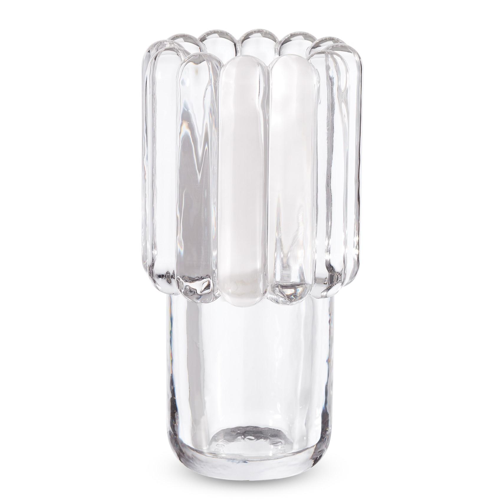Tom Dixon Press vaas medium transparant