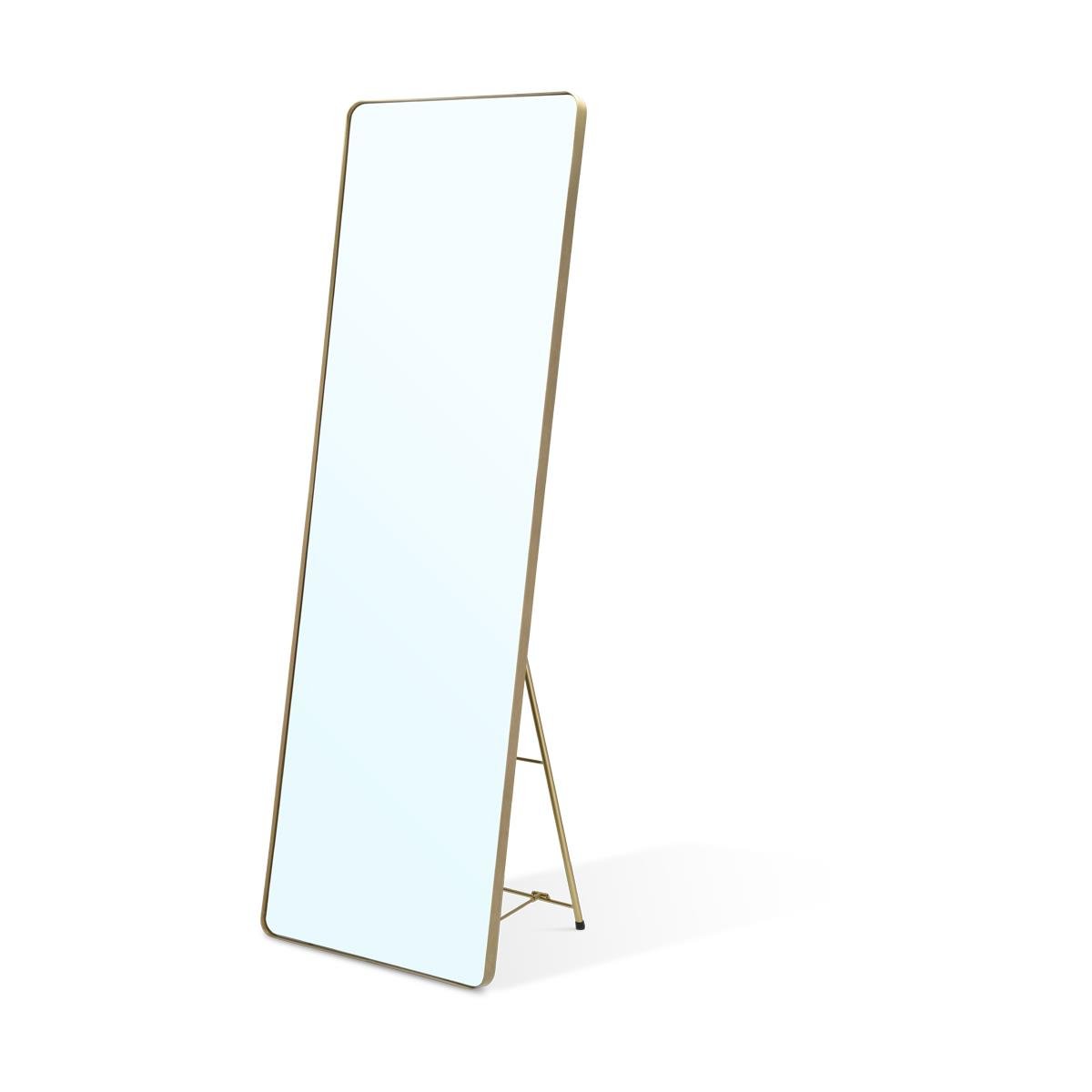 Villa Collection Verdal Passpiegel met Standaard 140 x 45 cm - Goud