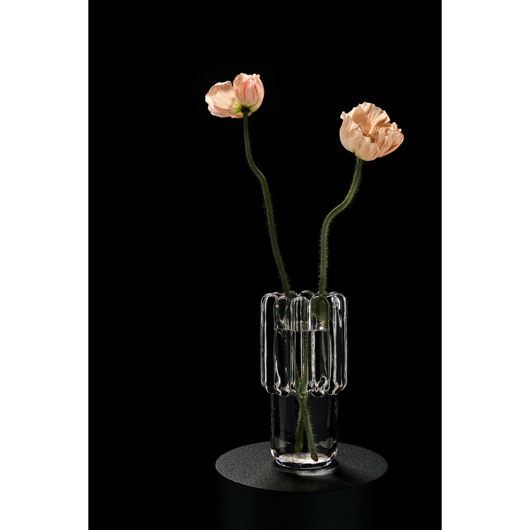 Tom Dixon Press vaas medium transparant