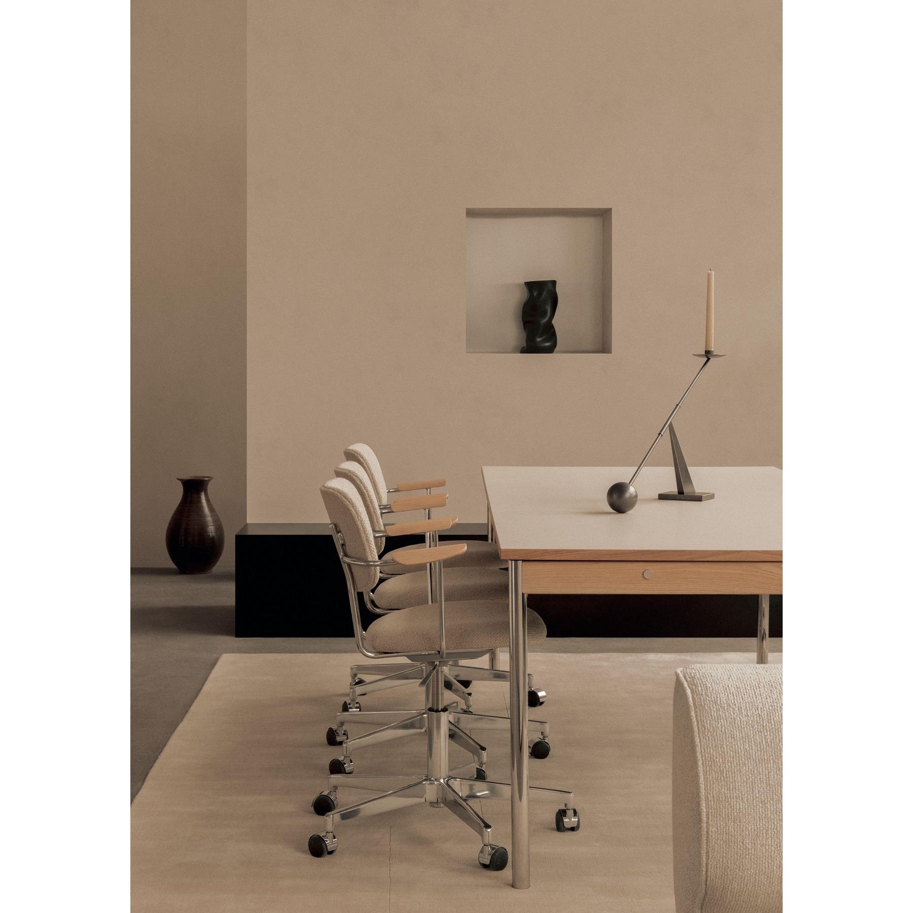 Audo Copenhagen Co eettafel 240x100 zwart|terra