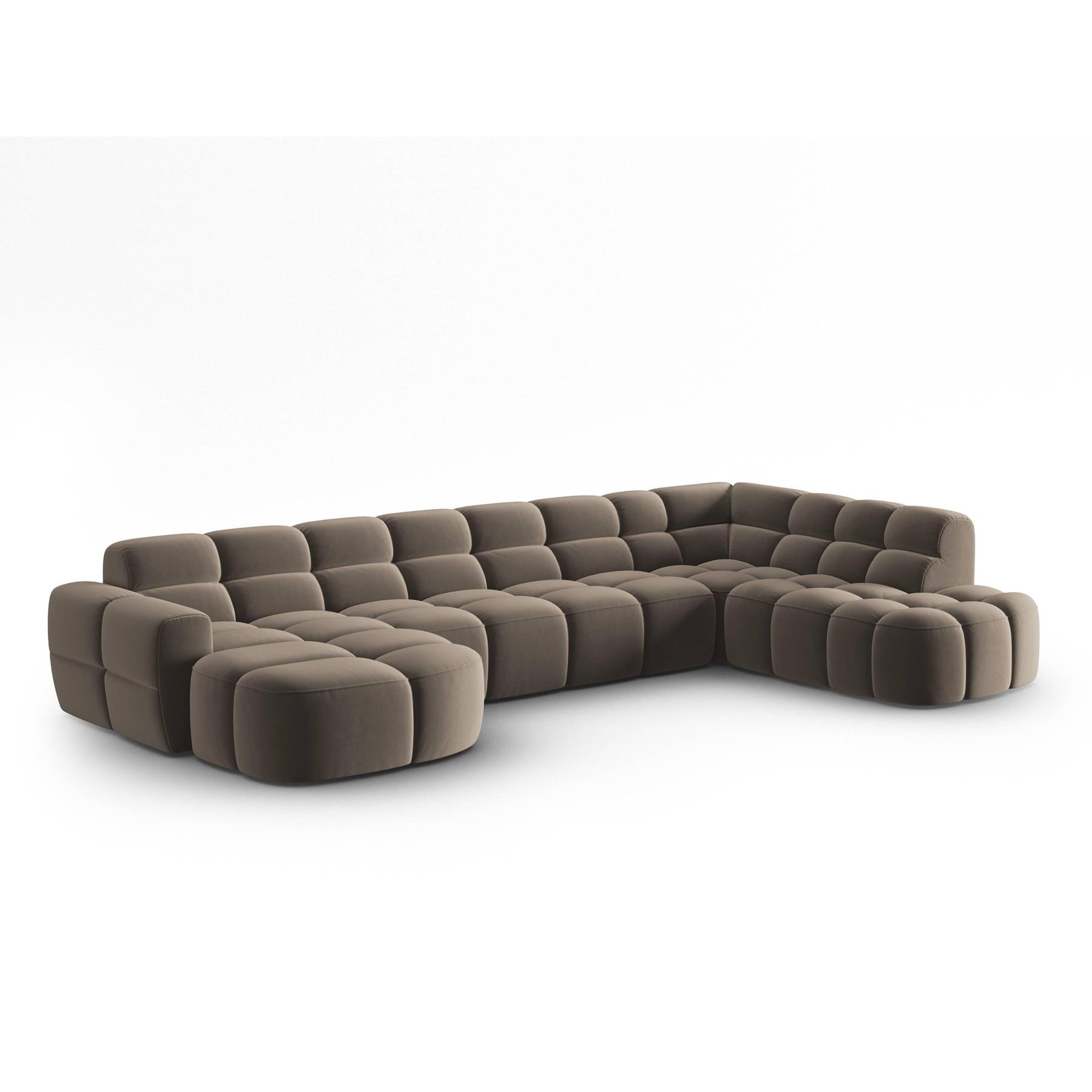 Micadoni U-bank Lisa rechts velvet