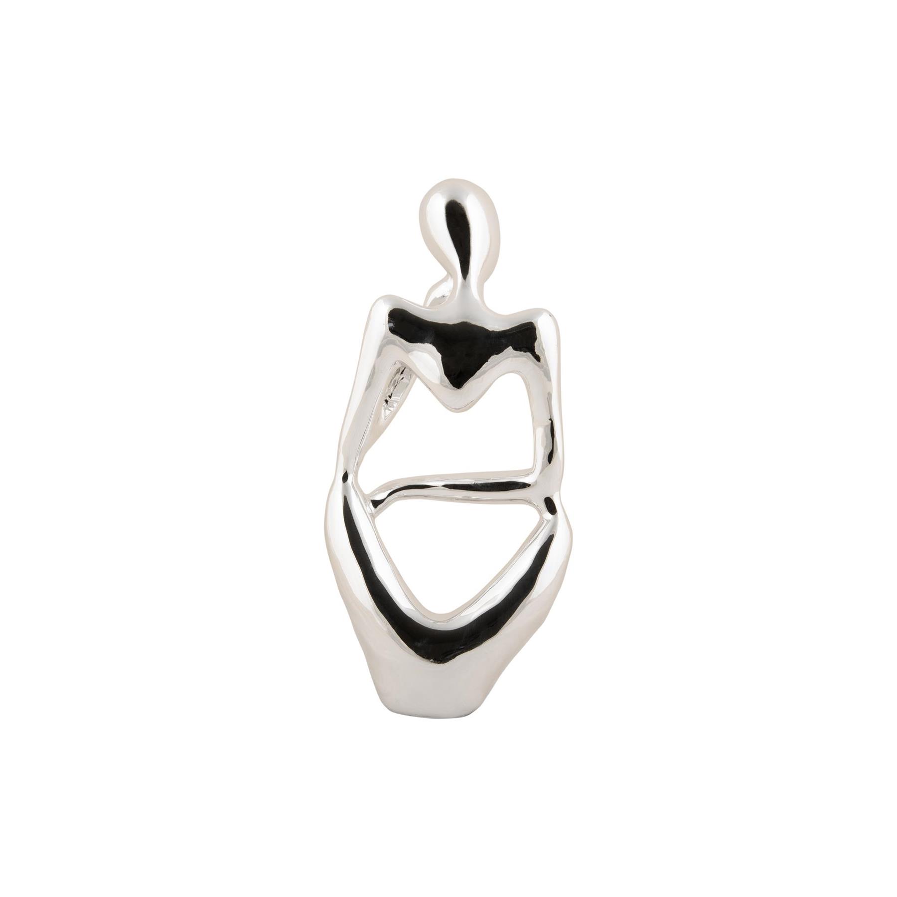 Present Time Ornament Imagine - Zilver - 12.5x10x23.5cm