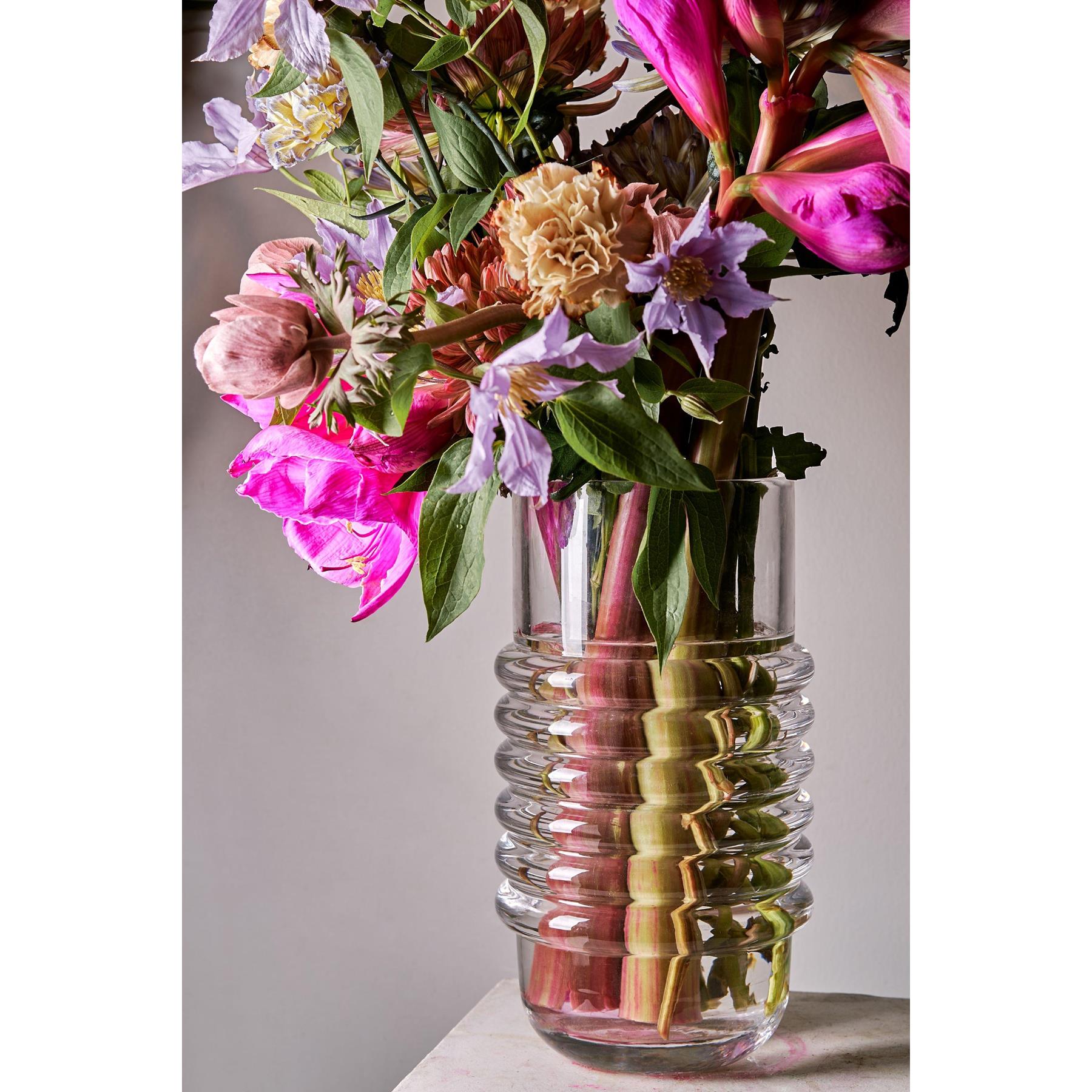 Tom Dixon Press vaas large transparant