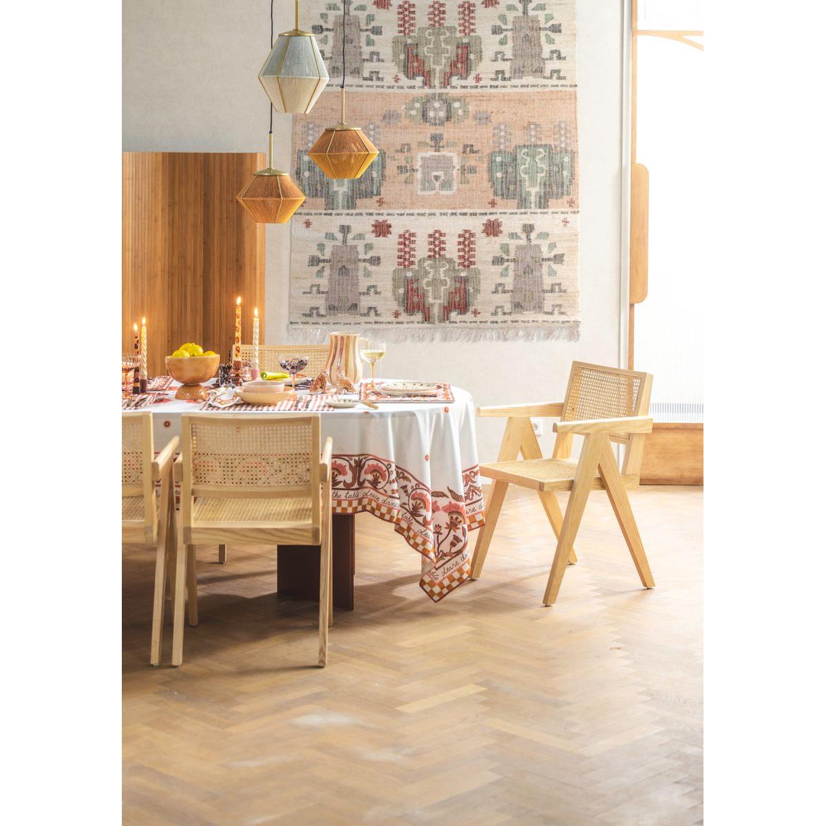 Sissy-Boy Houten eetkamerstoel rotan