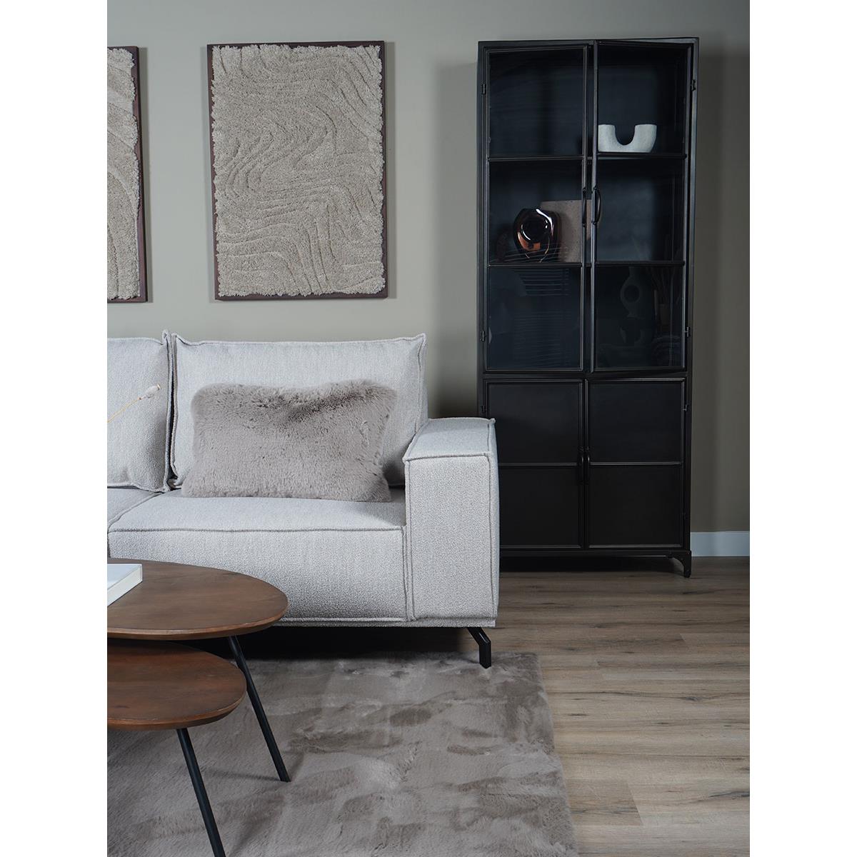Home67 - Vitrinekast Leroy - 200 x 80 cm