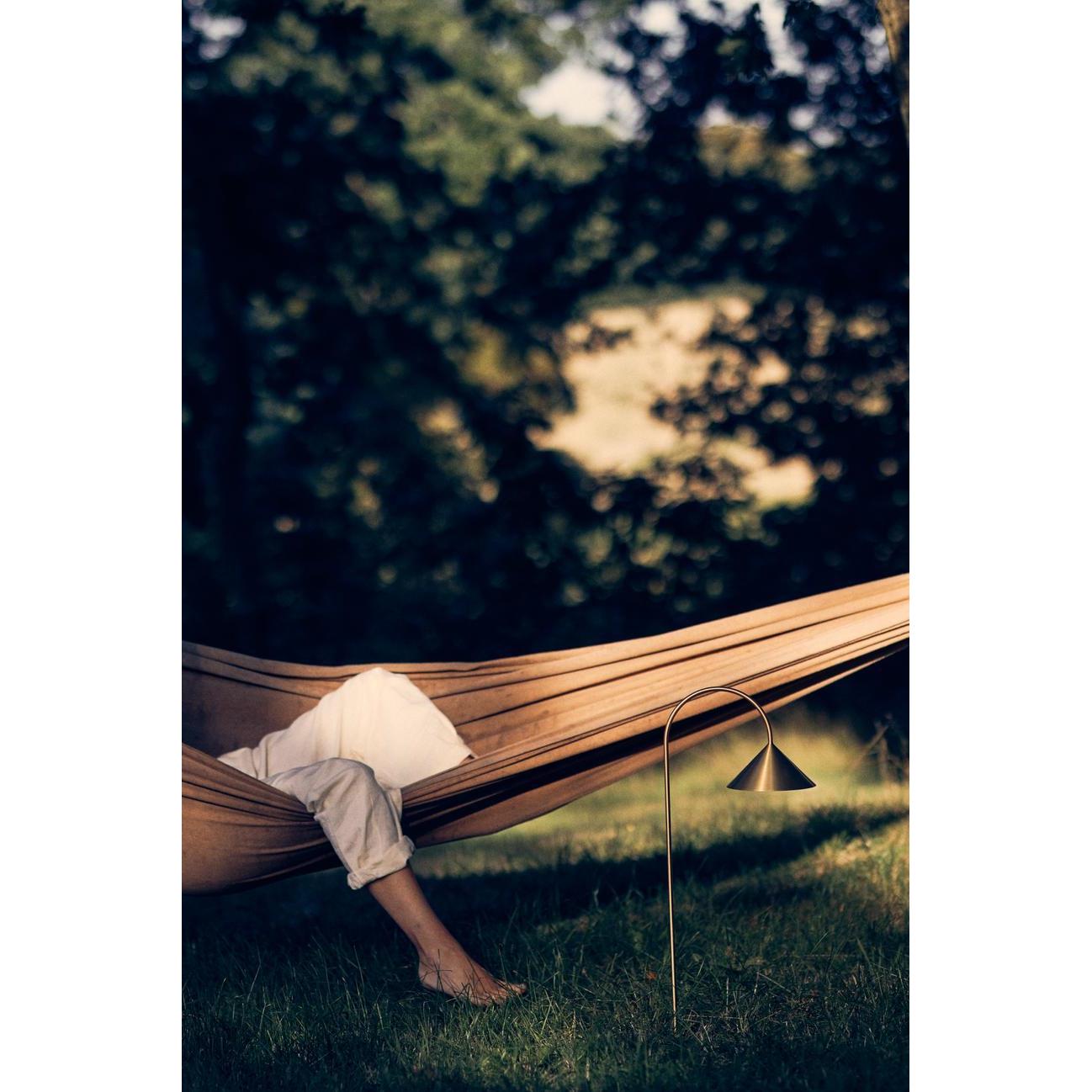 Frandsen Grasp tafellamp H72 LED oplaadbaar brass