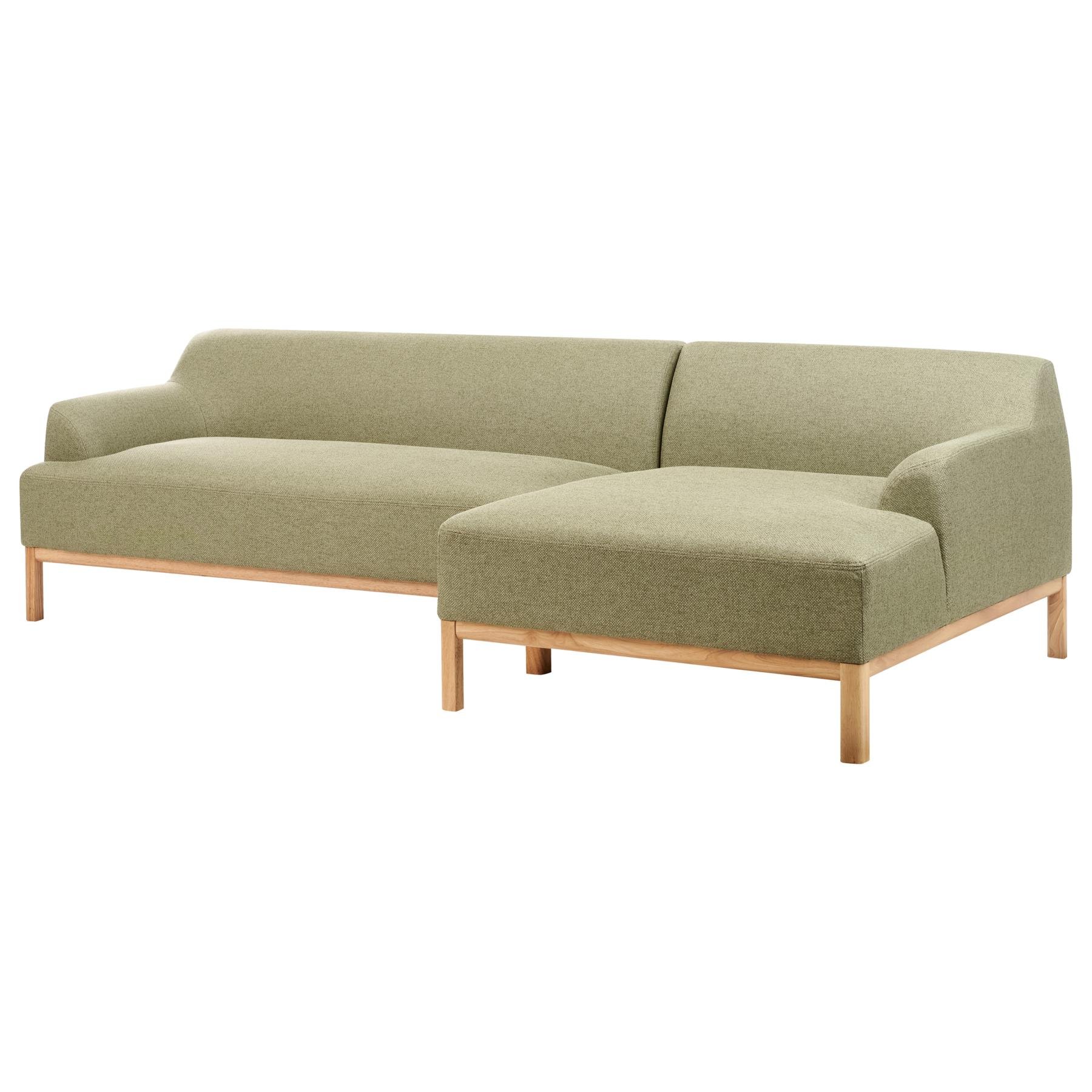 Beliani - SOSJO - Hoekbank - Groen - Linkszijdig - Polyester