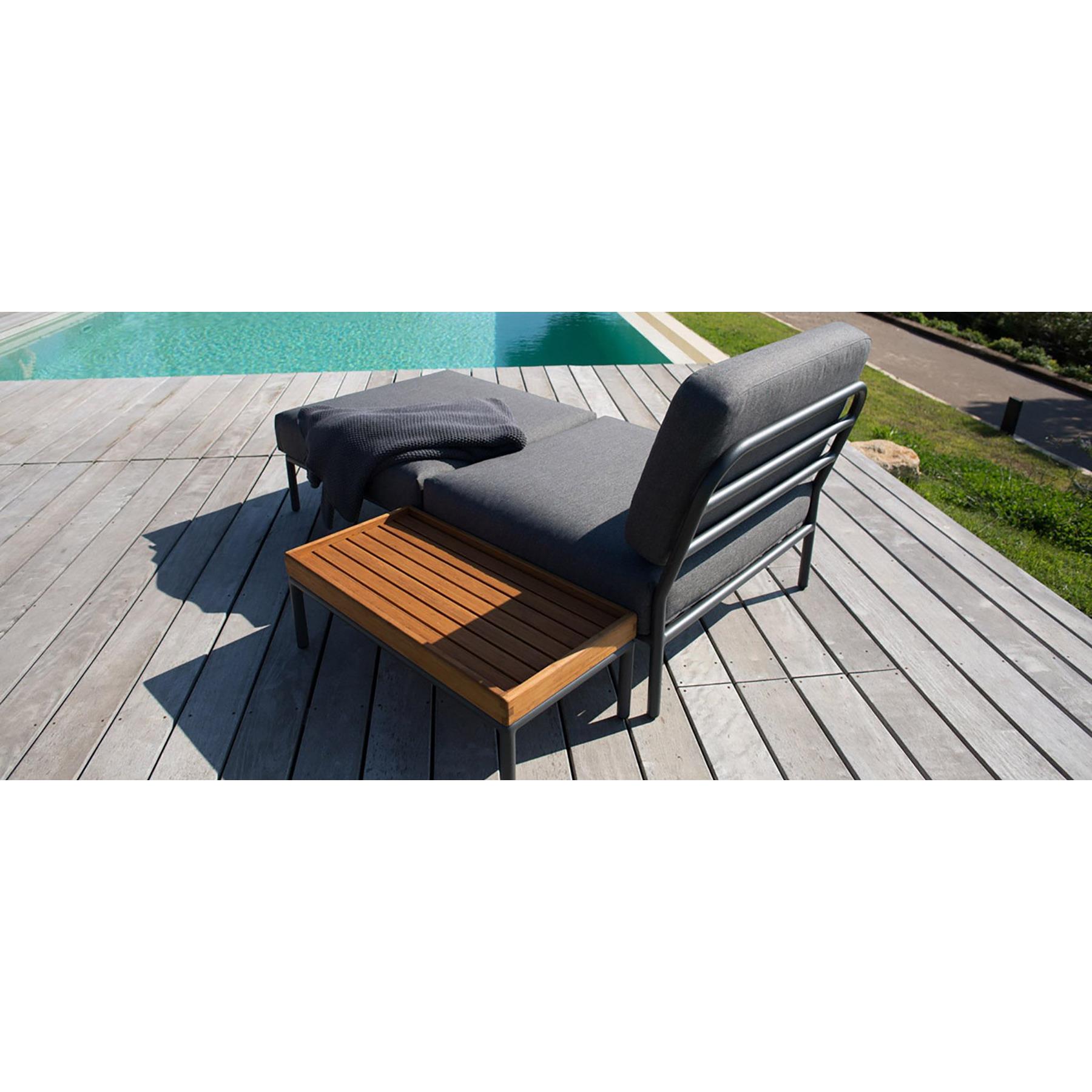 Houe Level lounge fauteuil dark grey