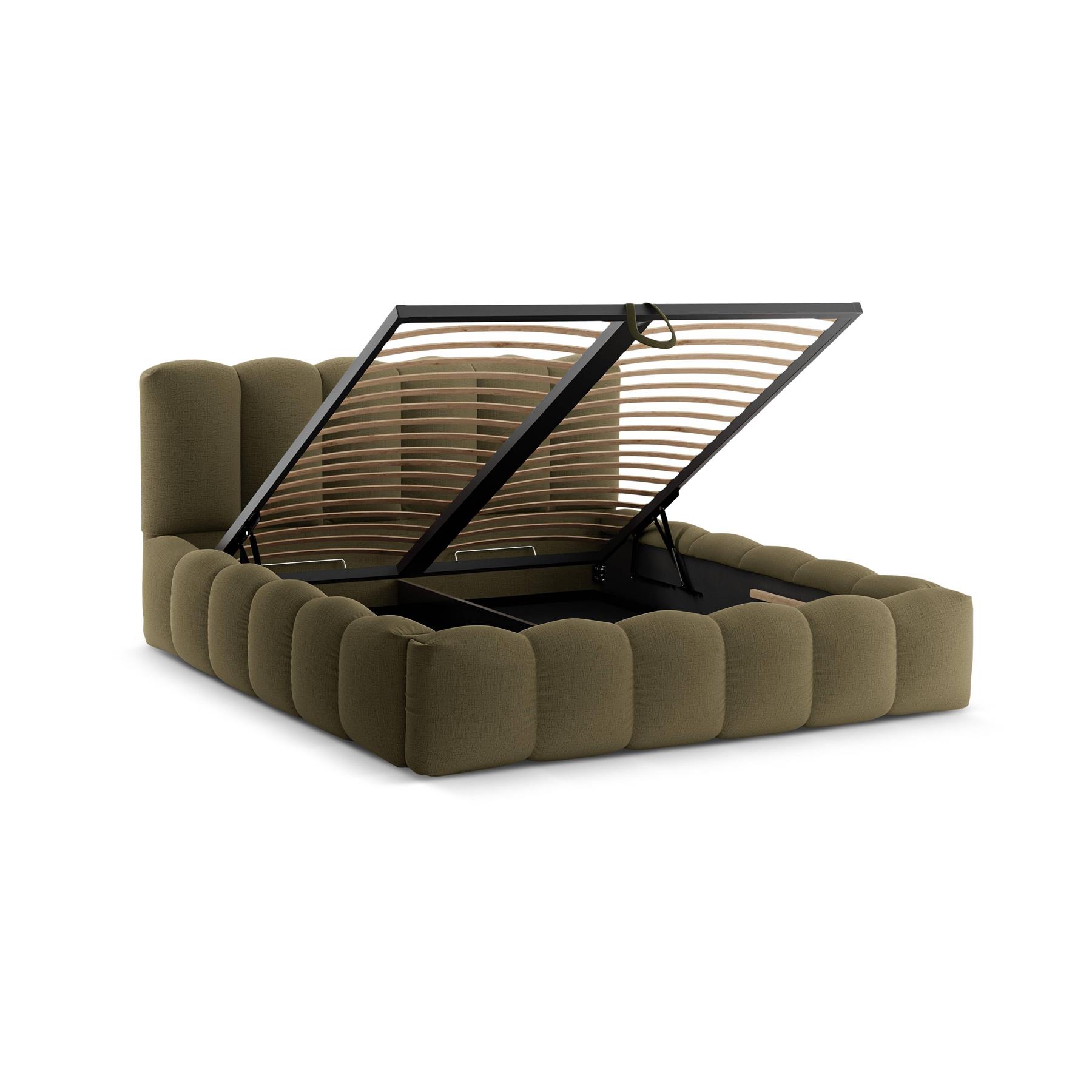 Micadoni Bedframe met opbergvak Lupine 140 x 200 cm