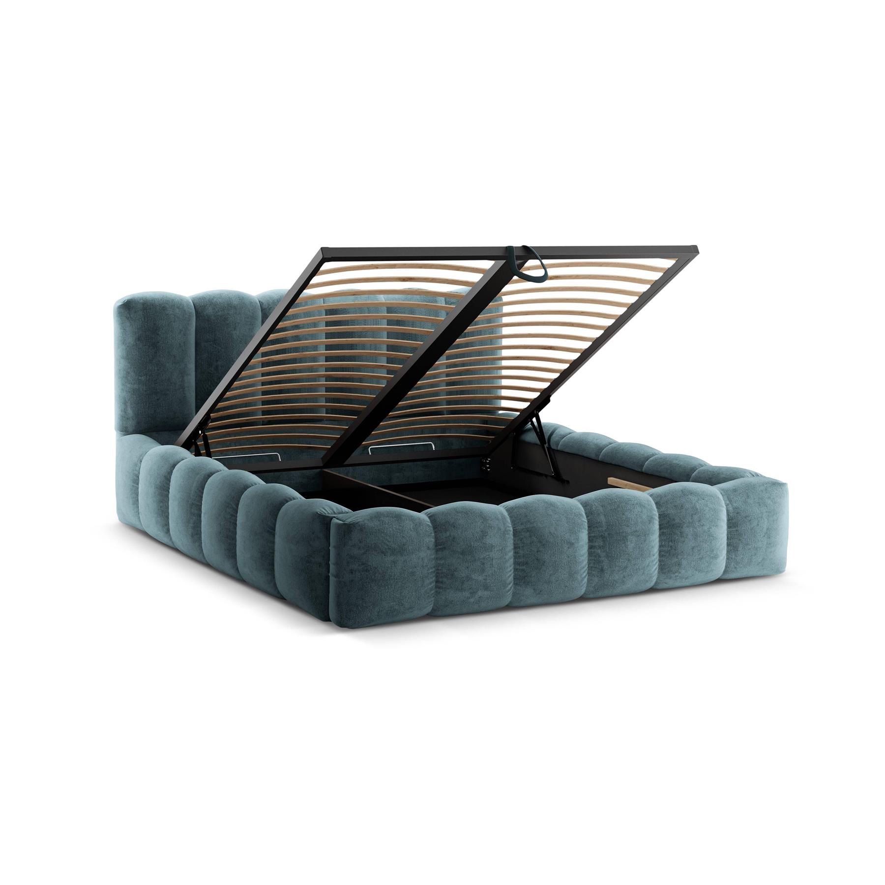 Micadoni Bedframe met opbergvak Lupine 140 x 200 cm