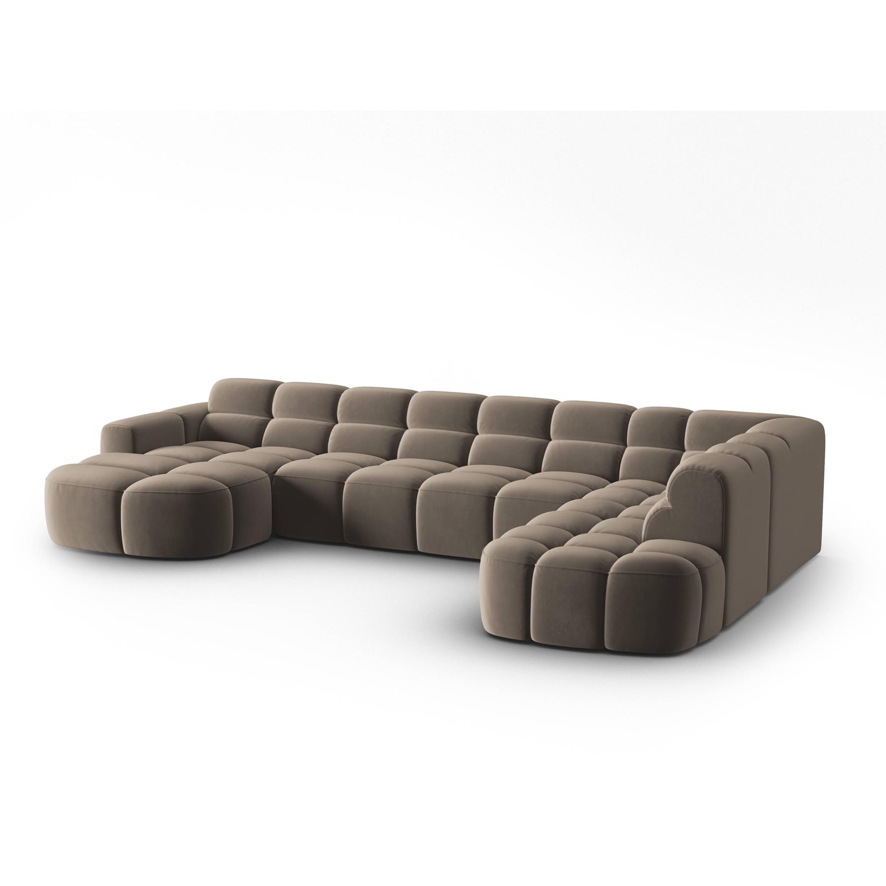 Micadoni U-bank Lisa rechts velvet
