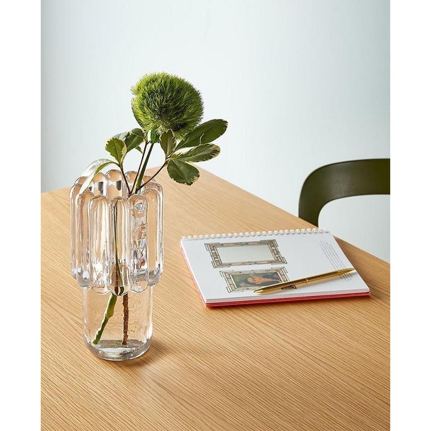 Tom Dixon Press vaas medium transparant