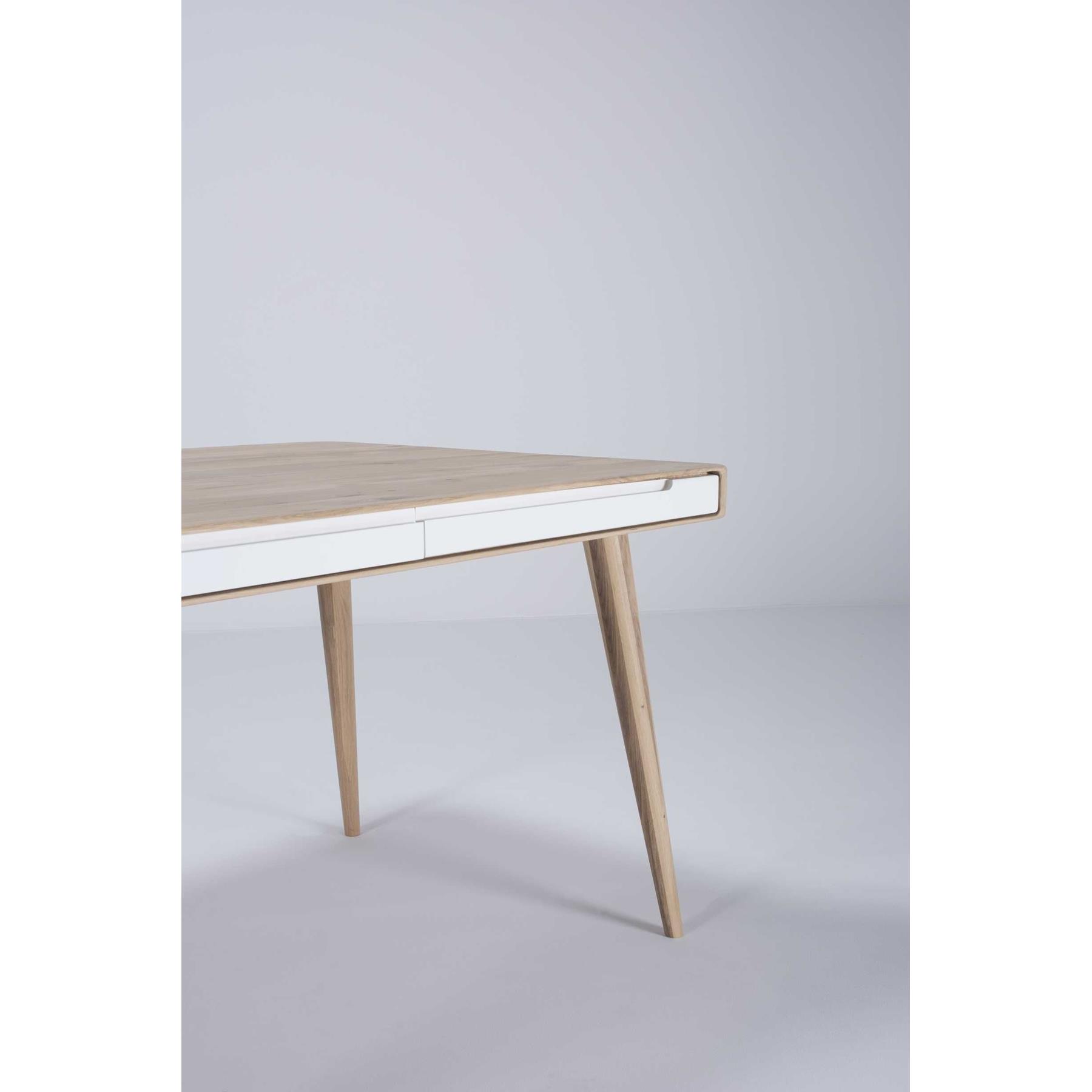 Gazzda Ena Tafel twee 140x90 whitewash