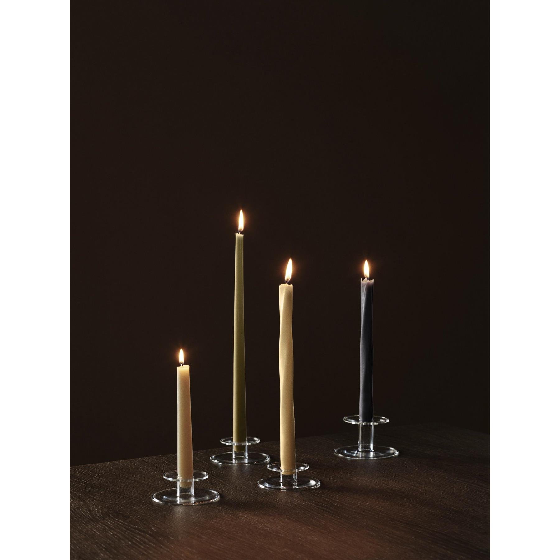 Audo Copenhagen Twist Tapered kaarsen H30 set van 4 Warm