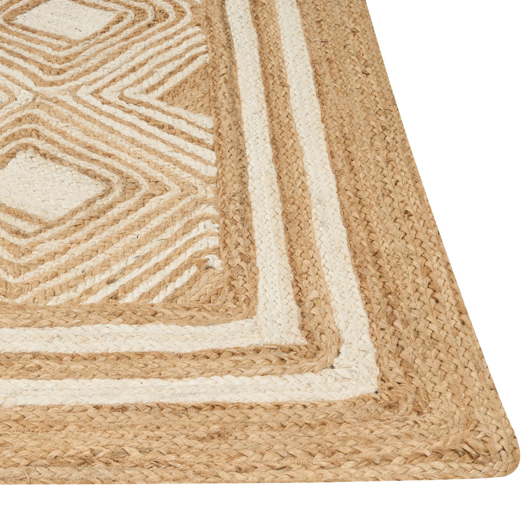 Beliani - MENGEN - Vloerkleed - Beige - 200 x 300 cm - Jute