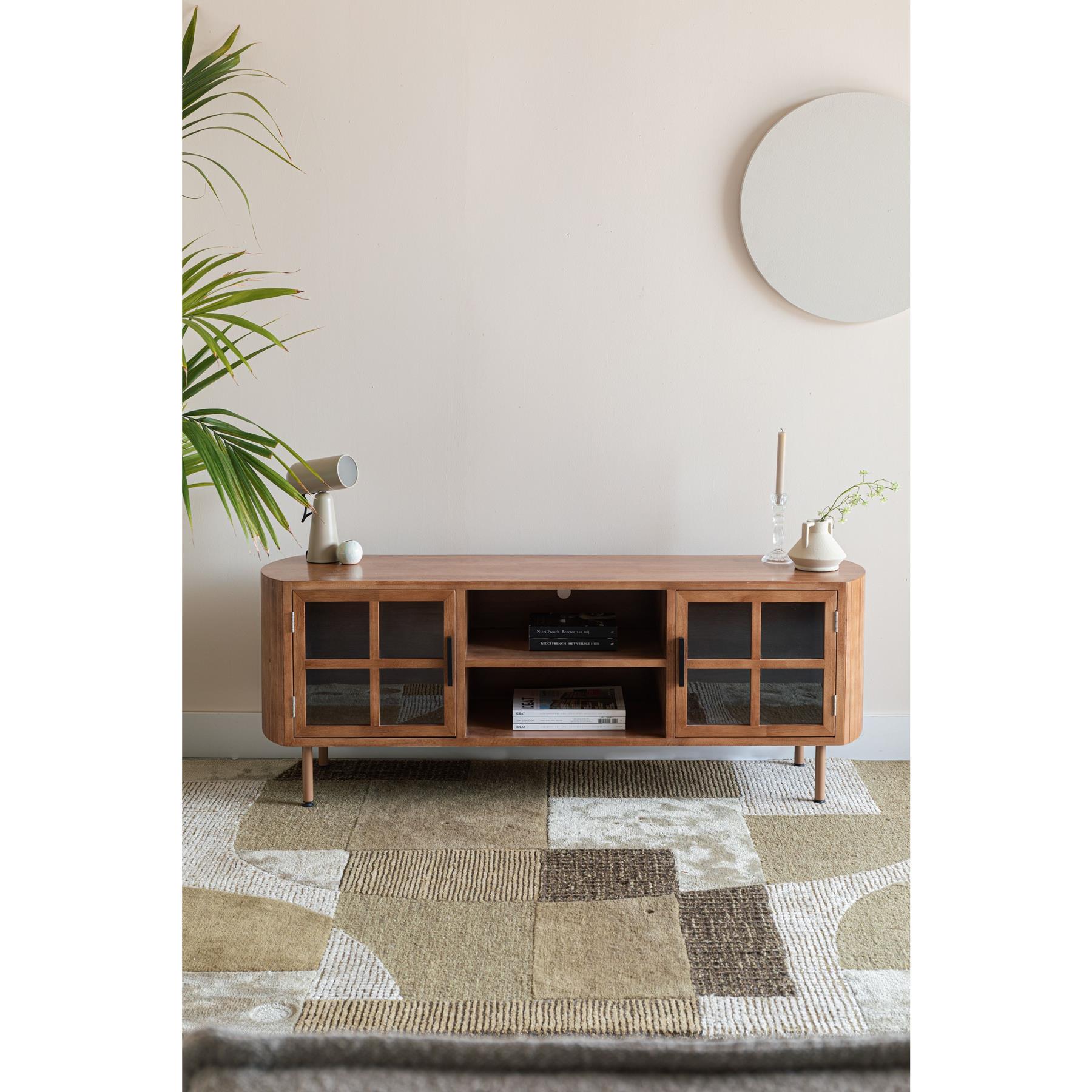 Housecraft Yaz dressoir laag Hout - Bruin