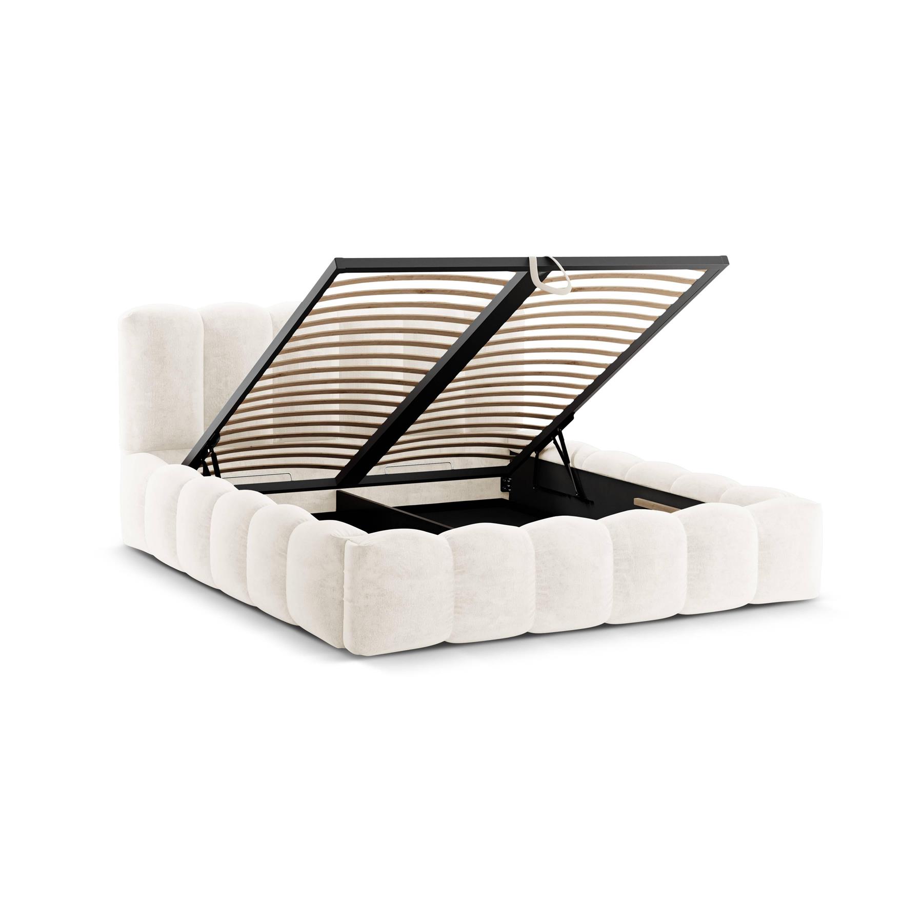 Micadoni Bedframe met opbergvak Lupine 140 x 200 cm