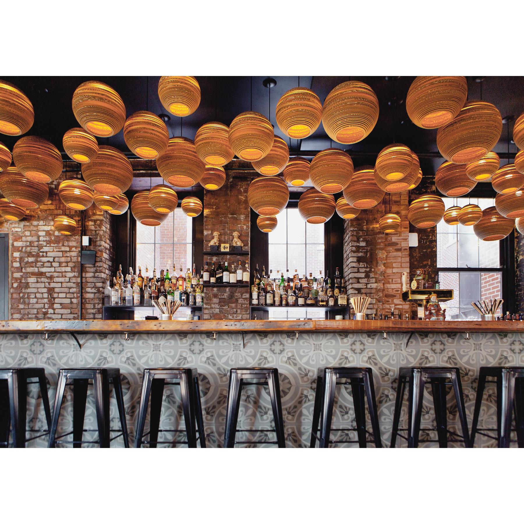 Graypants Scraplights Moon 24 hanglamp Ø61 naturel