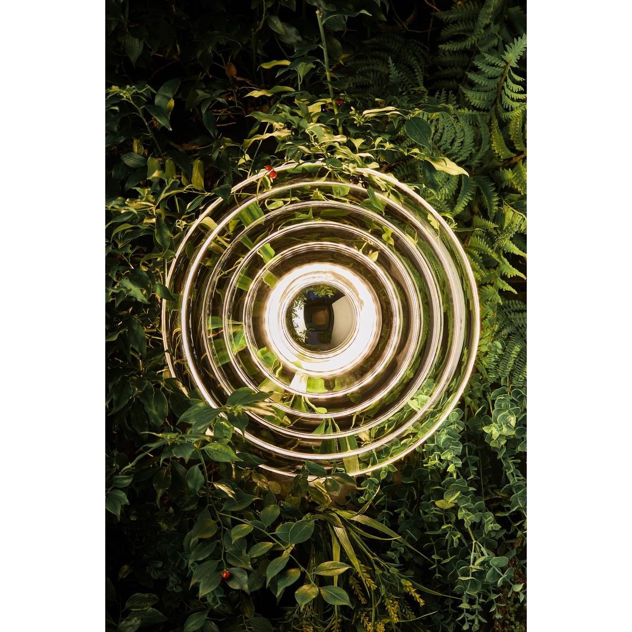 Tom Dixon Press wandlamp LED large Ø35 transparant