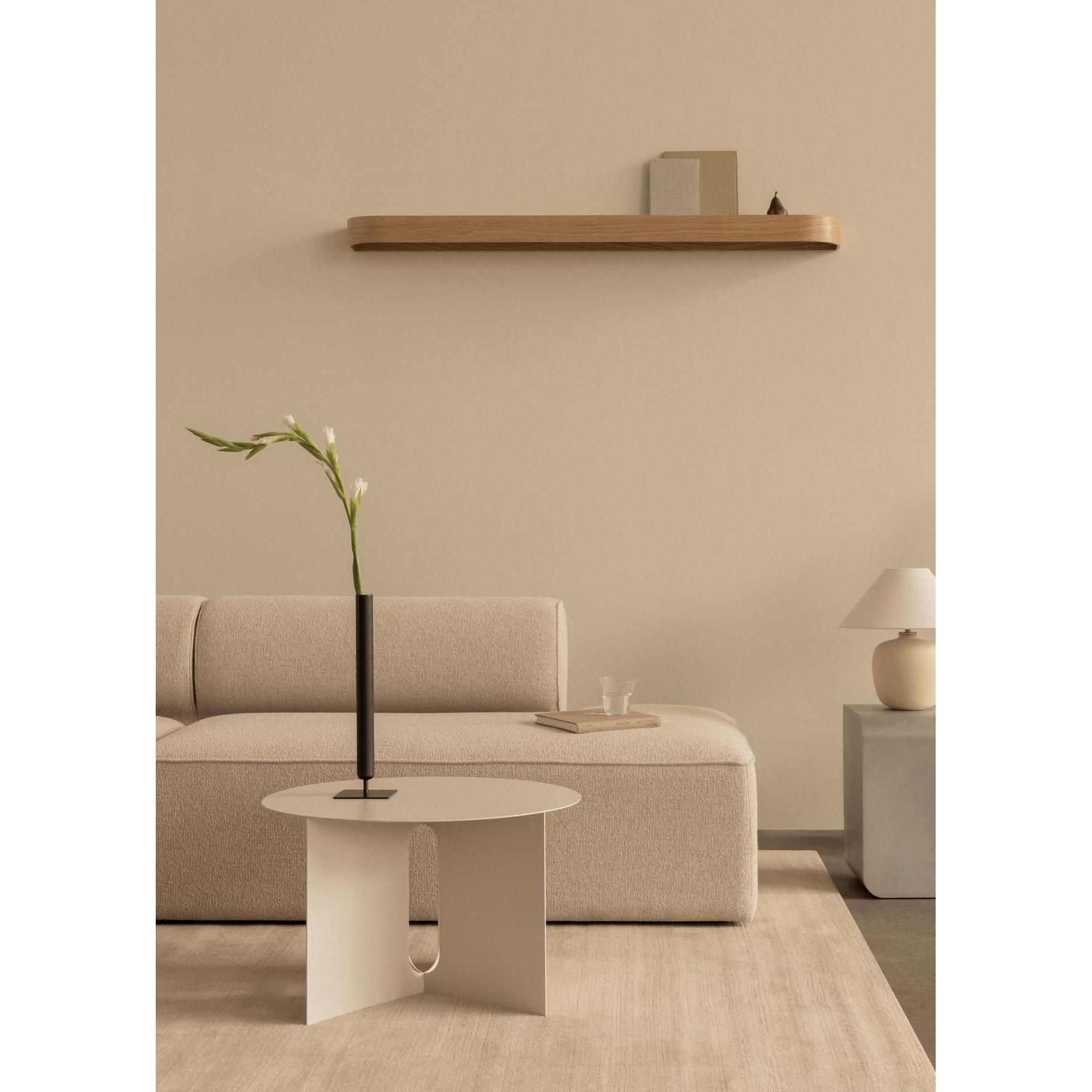 Audo Copenhagen Androgyne bijzettafel Ø63 zwart staal
