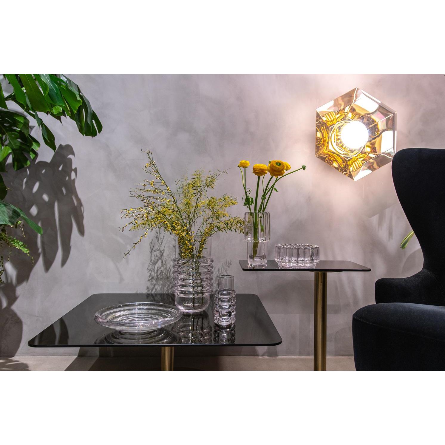 Tom Dixon Press Stem vaas transparant