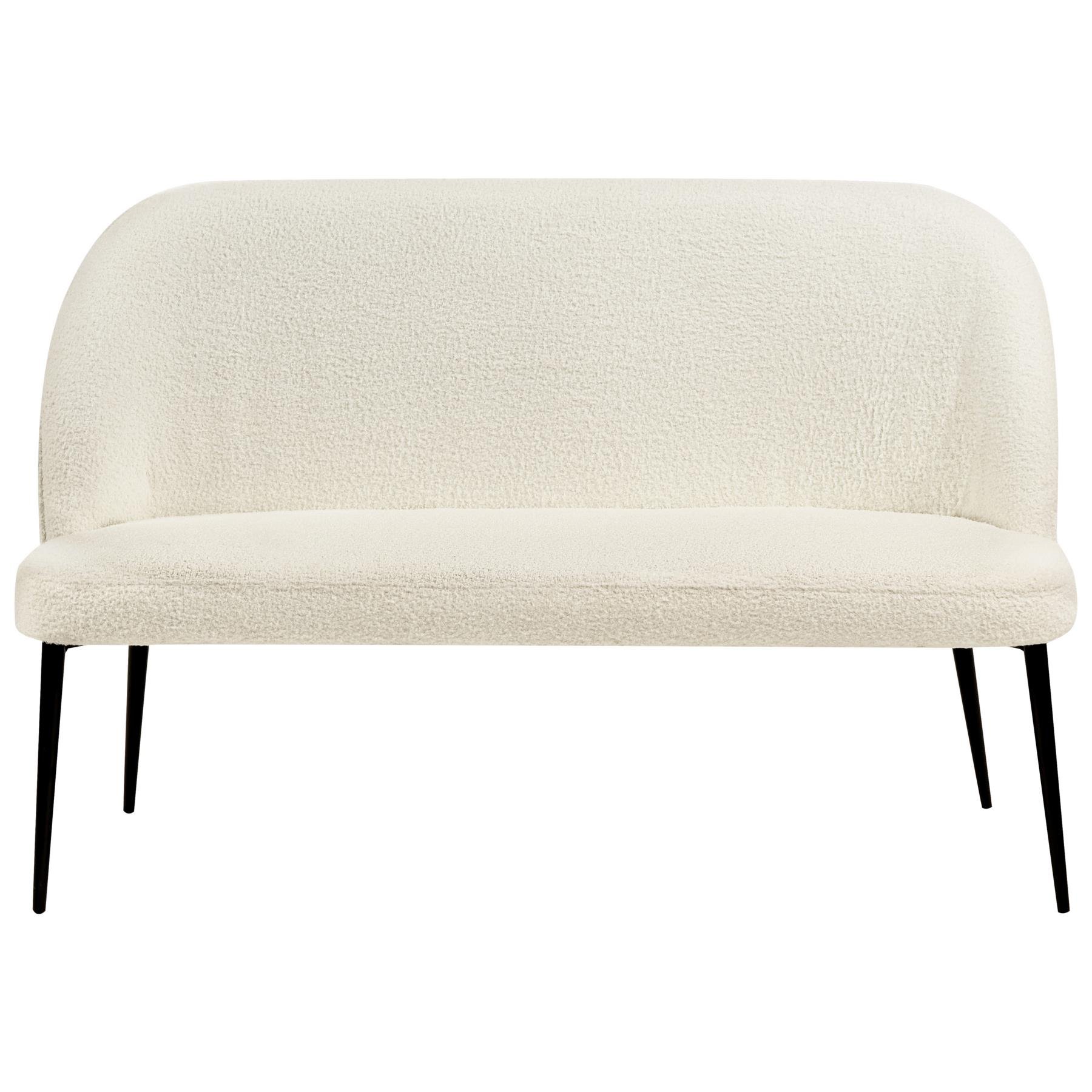 Beliani - OSBY - Tweezitsbank - Lichtbeige - Bouclé