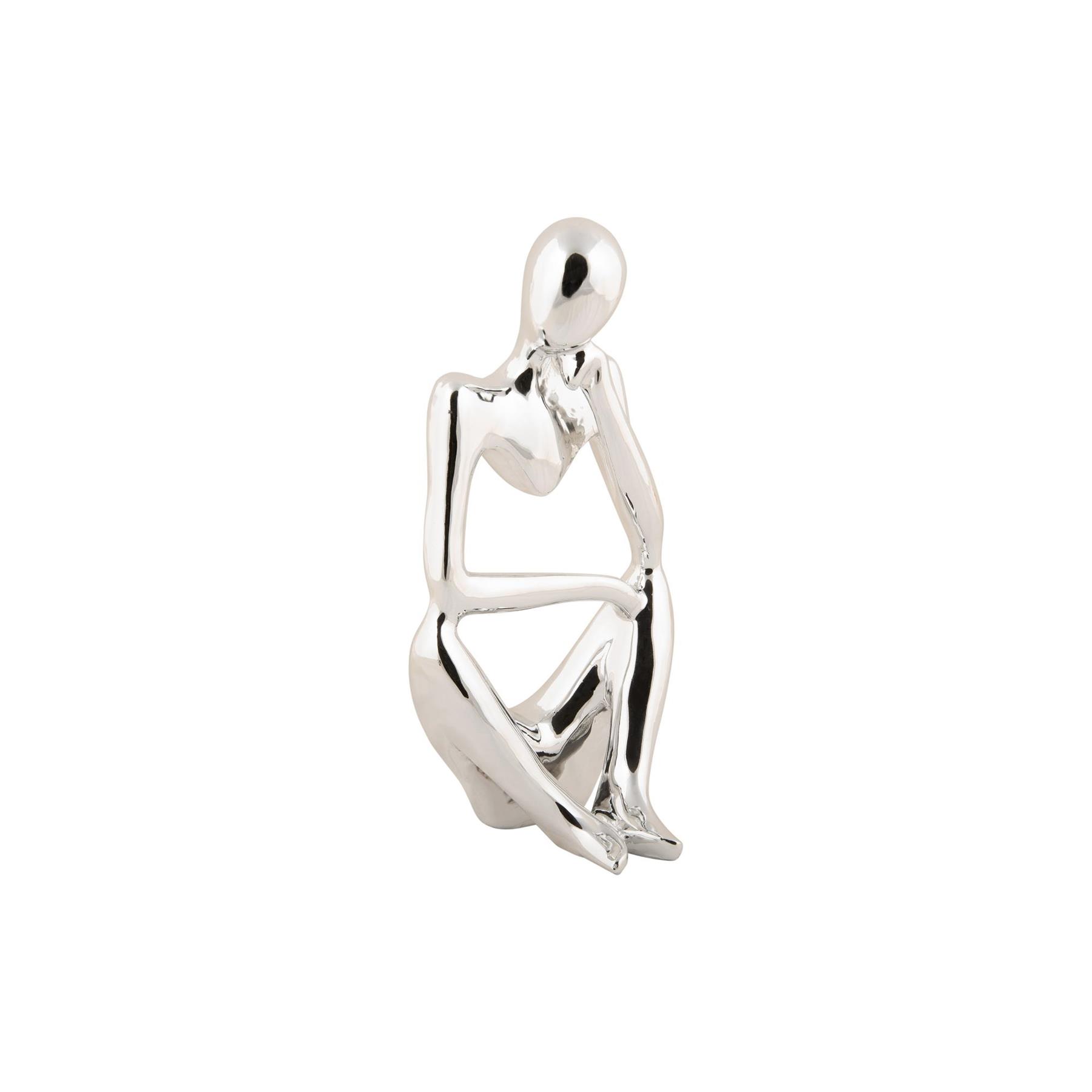 Present Time Ornament Imagine - Zilver - 12.5x10x23.5cm