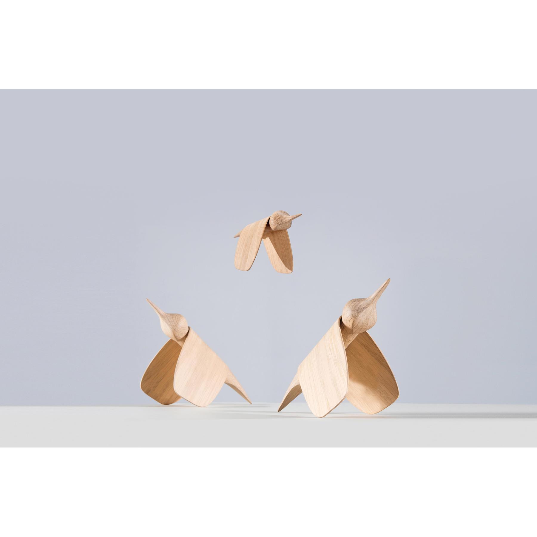 Gazzda Tica decoratie vogel eiken