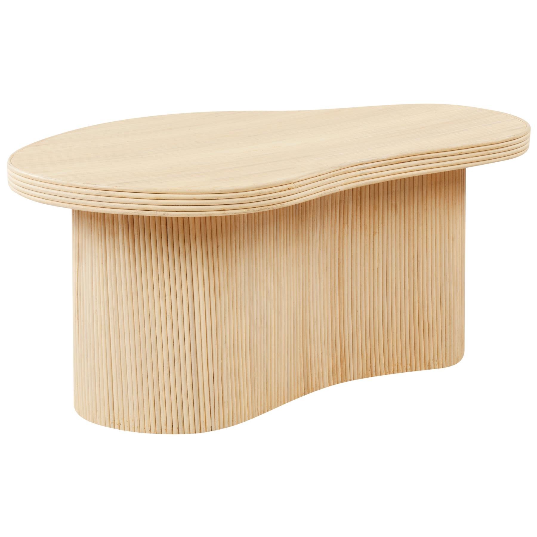 Beliani - SALANTI - Salontafel set - Natuurlijk - Rotan