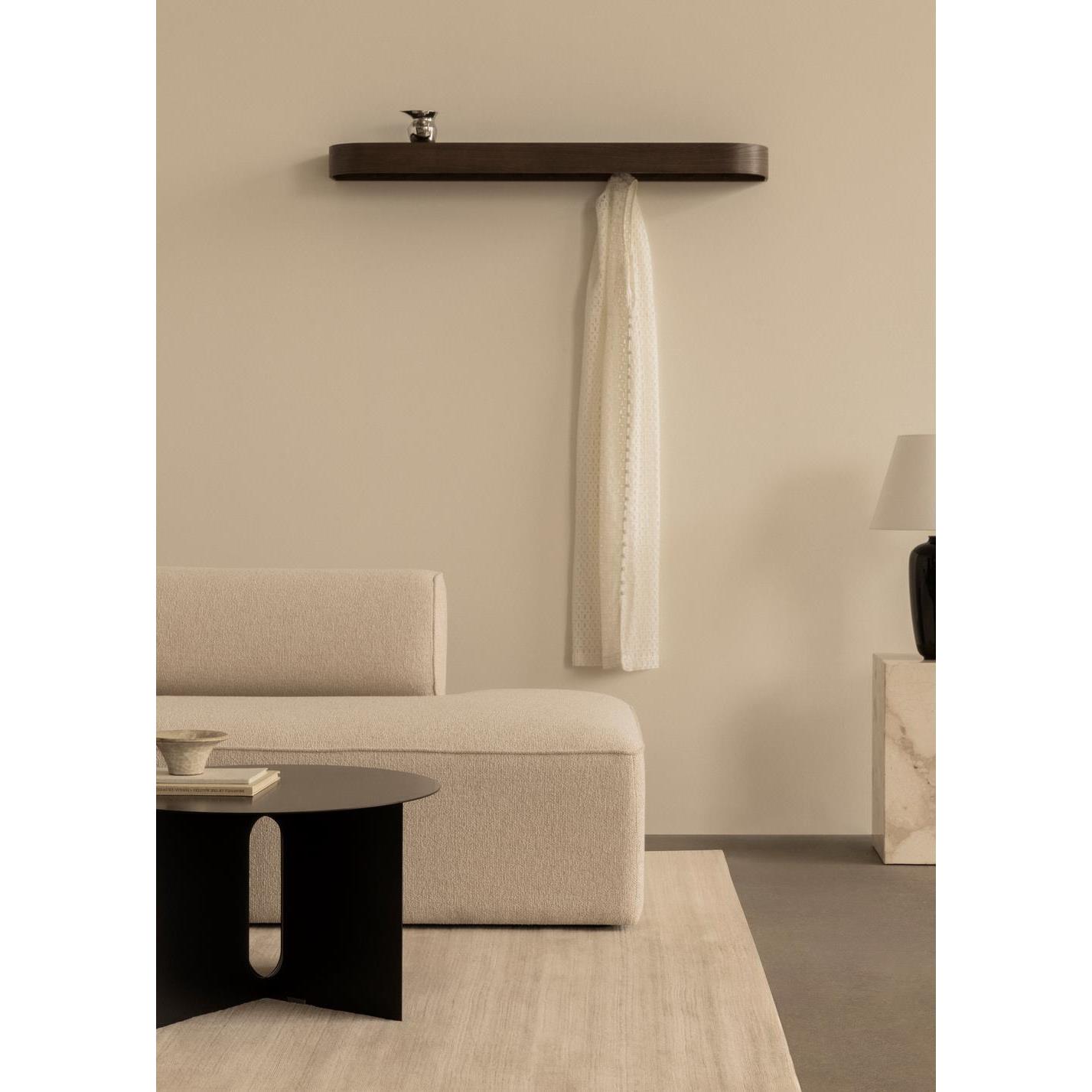 Audo Copenhagen Androgyne bijzettafel Ø63 zwart staal