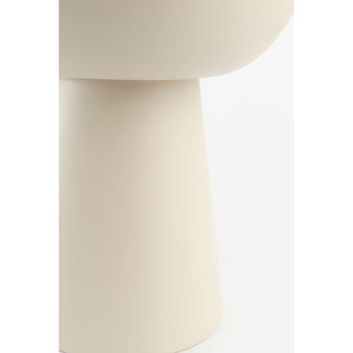 Sissy-Boy Beige keramieken mushroom bijzettafel