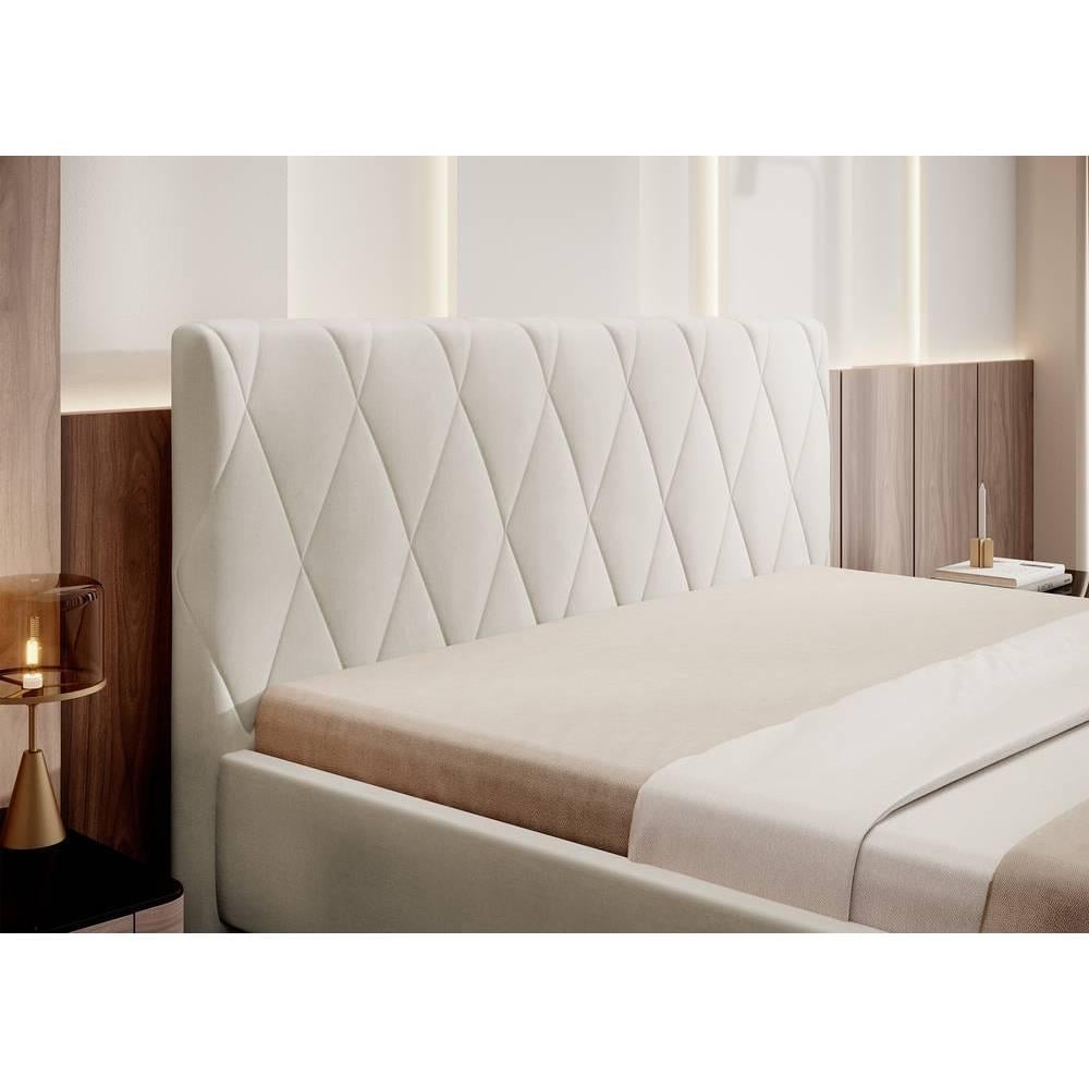 NADUVI Collection Ticaro Bedframe - 160 x 200 cm - Beige