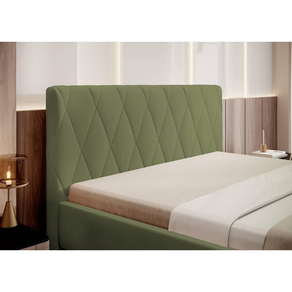 NADUVI Collection Ticaro Bedframe - 180 x 200 - Olifgroen