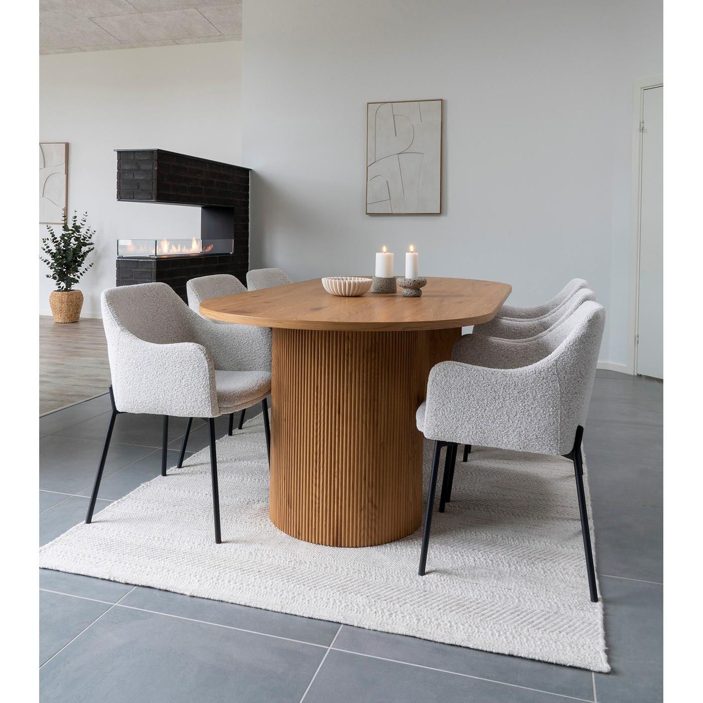 House Nordic - Eettafel Boavista Naturel 100x210x75cm