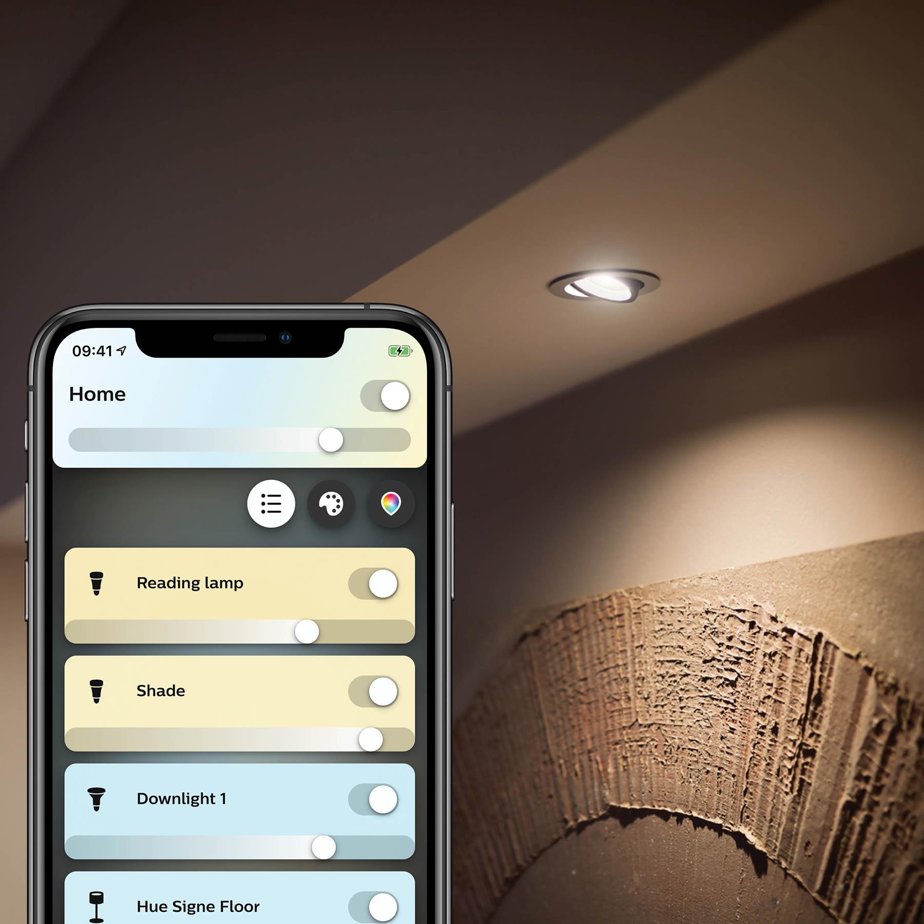 Philips Pongee Opbouwspot - Wit 3 Lichtpunten