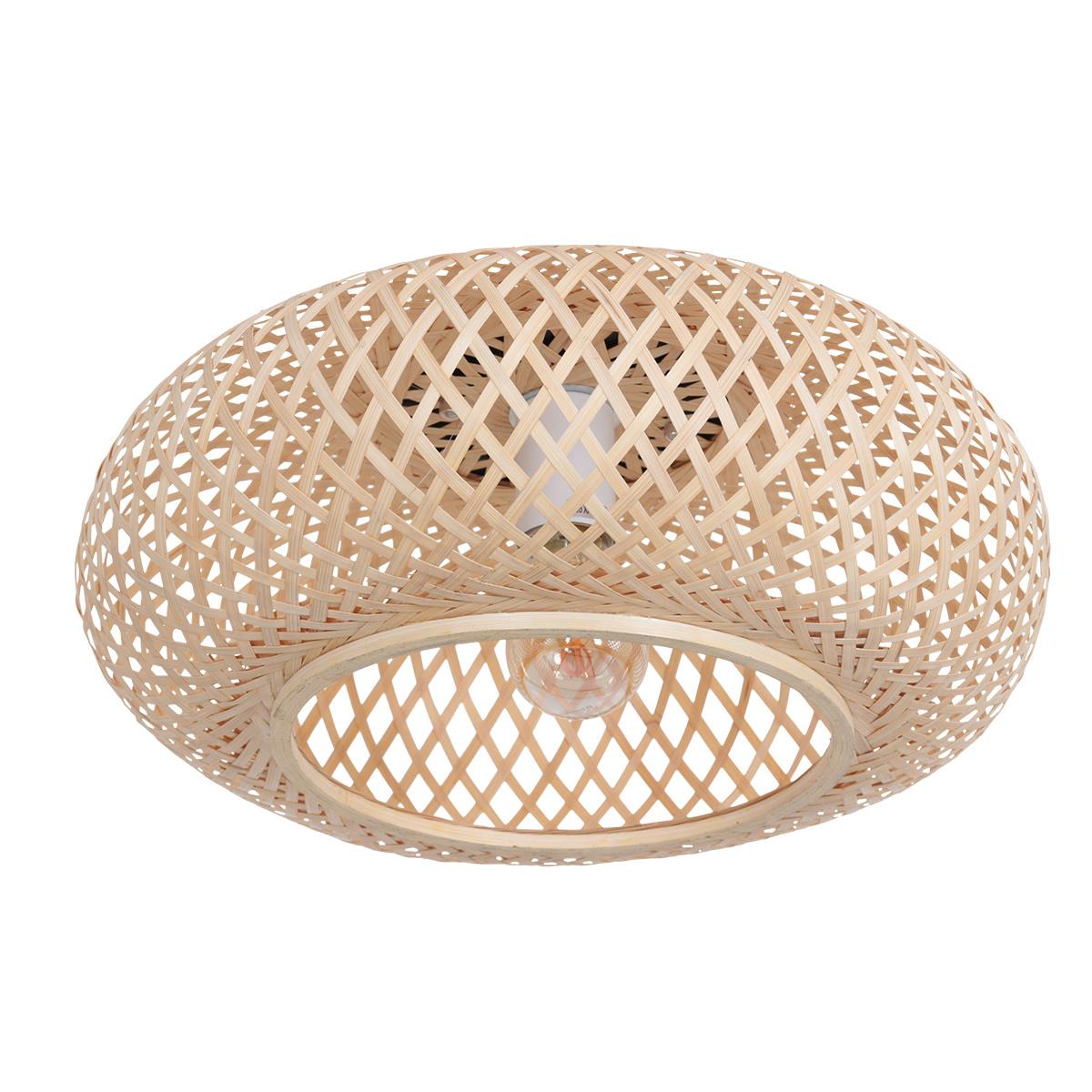 Anne Light & Home Plafondlamp Maze Bruin Ø 40cm 3128BE