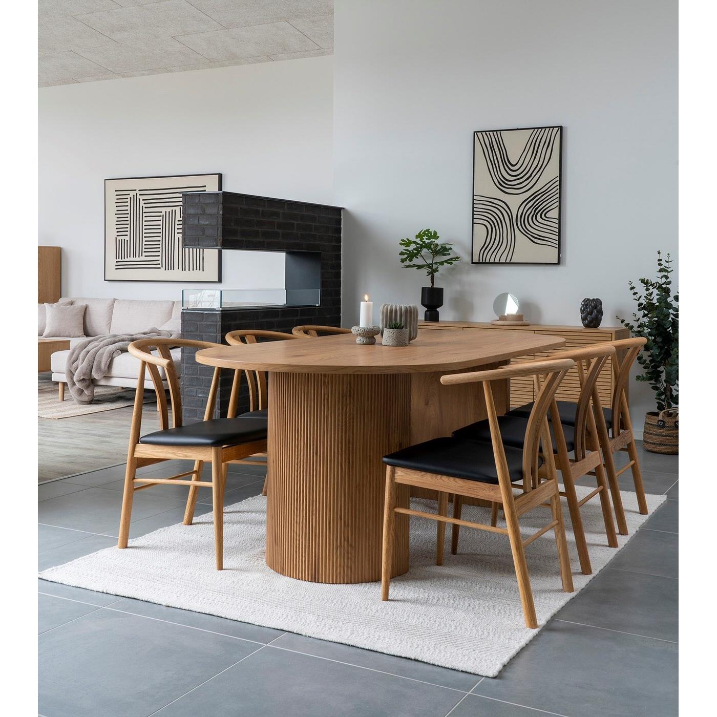 House Nordic - Eettafel Boavista Naturel 100x210x75cm