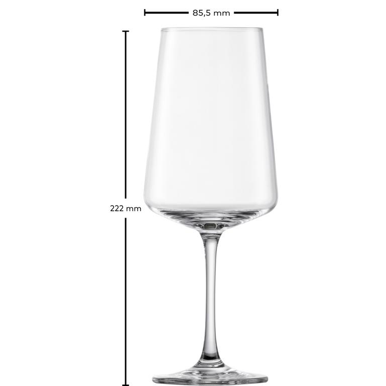 Schott Zwiesel MioVino Rode wijnglas met MP 0 - 0.5Ltr - 4 glazen