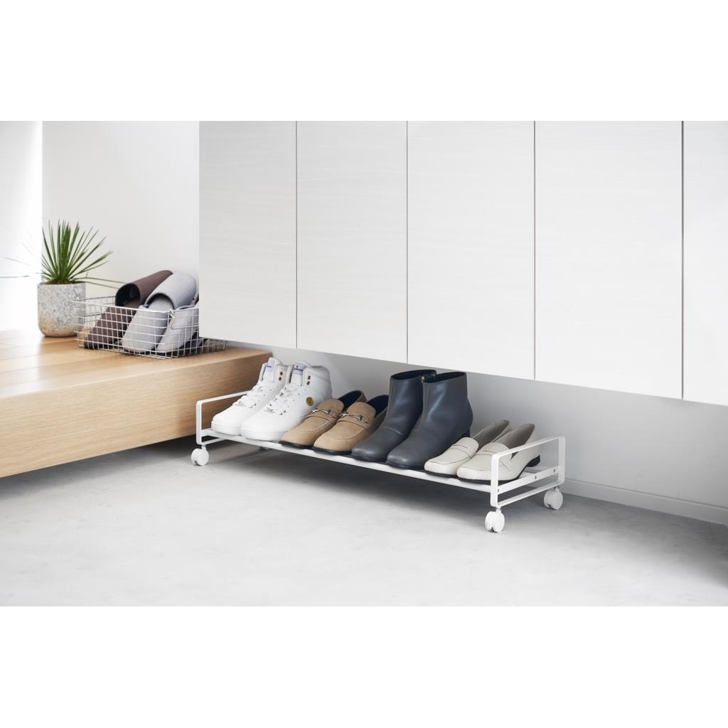 Yamazaki Schoenenrek met Wielen - Tower - Wit