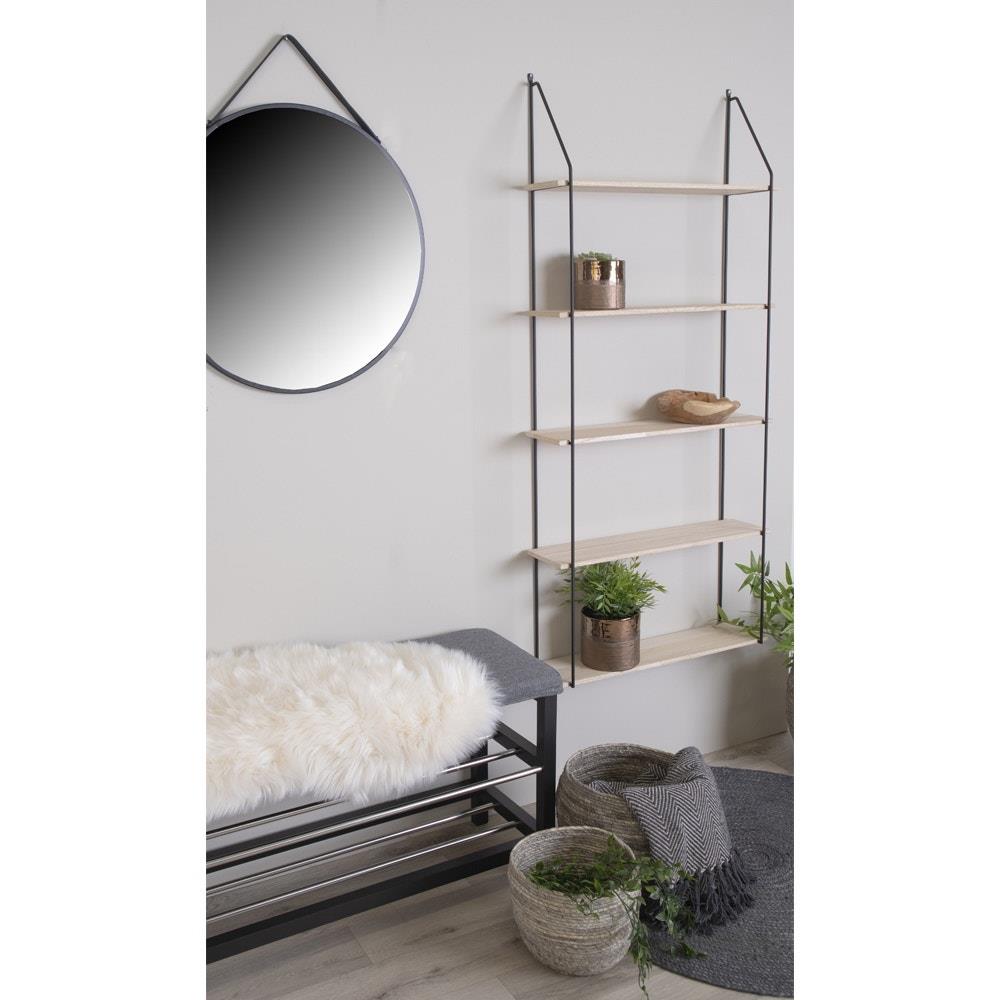 Artichok Vince houten wandrek naturel - 65 x 145 cm