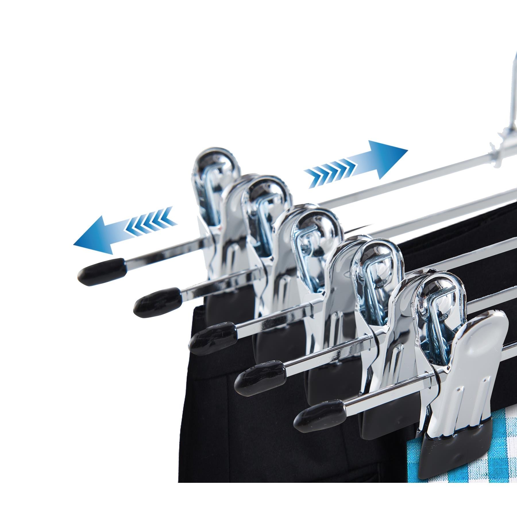 ACAZA Kledinghanger Zilvergrijs  - 20 st.