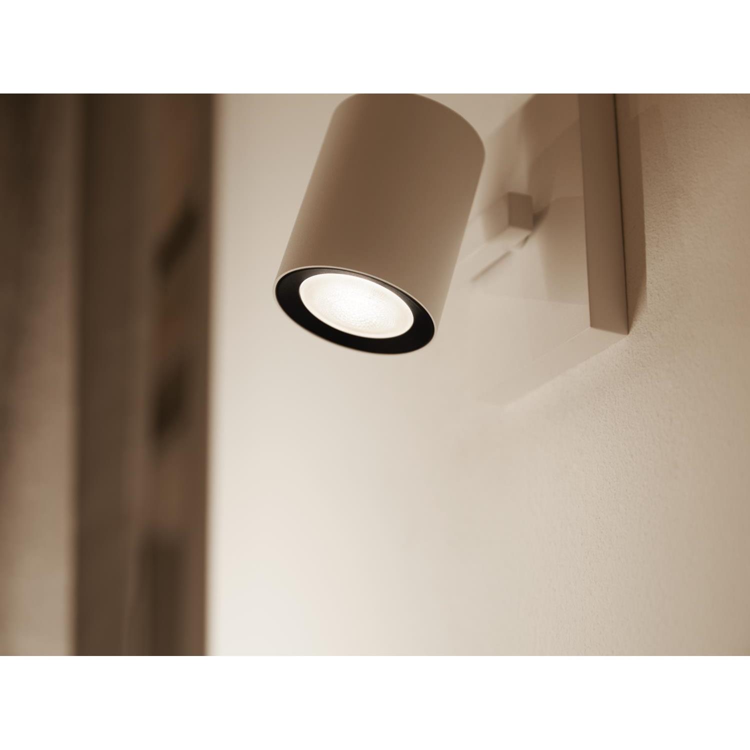 Philips Hue Uitbreidingspakket White GU10 4 Lampen Incl. Dimmer Switch