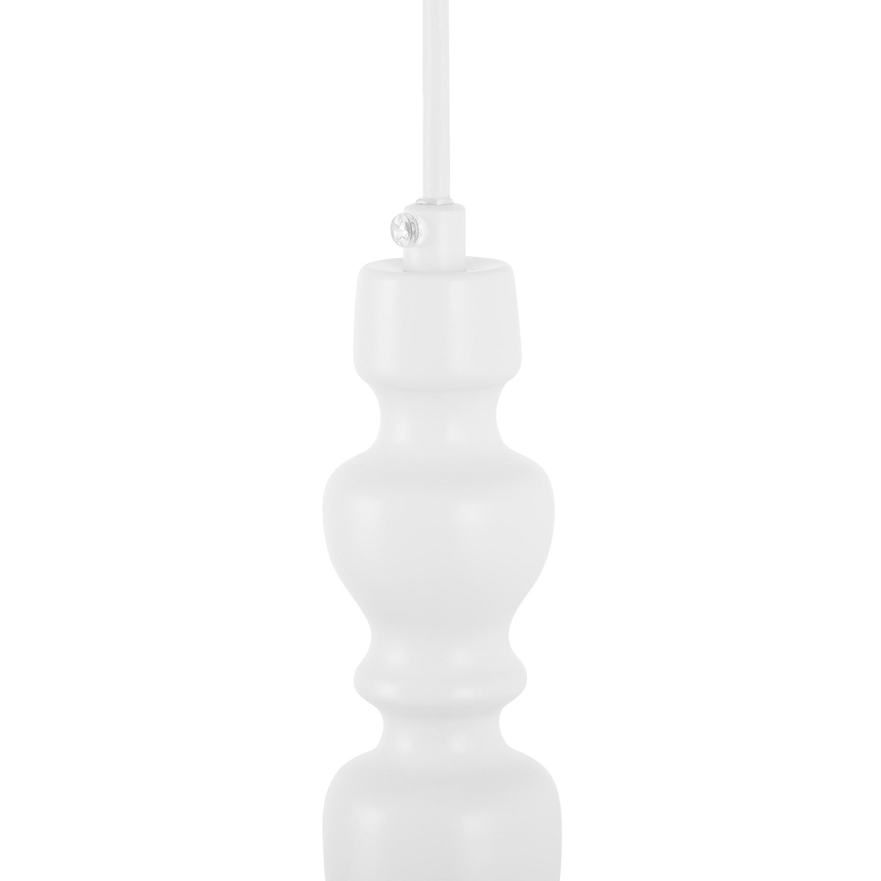 Beliani - DRIVA - Hanglamp - Wit - Metaal
