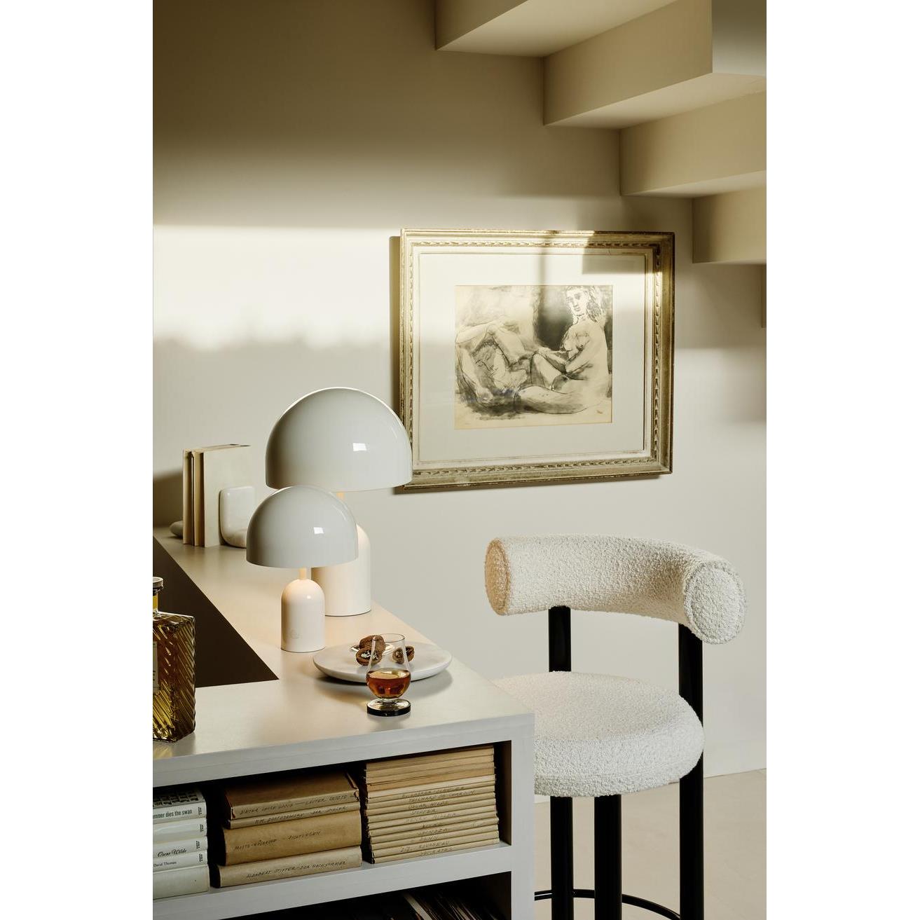 Tom Dixon Bell tafellamp LED oplaadbaar zwart