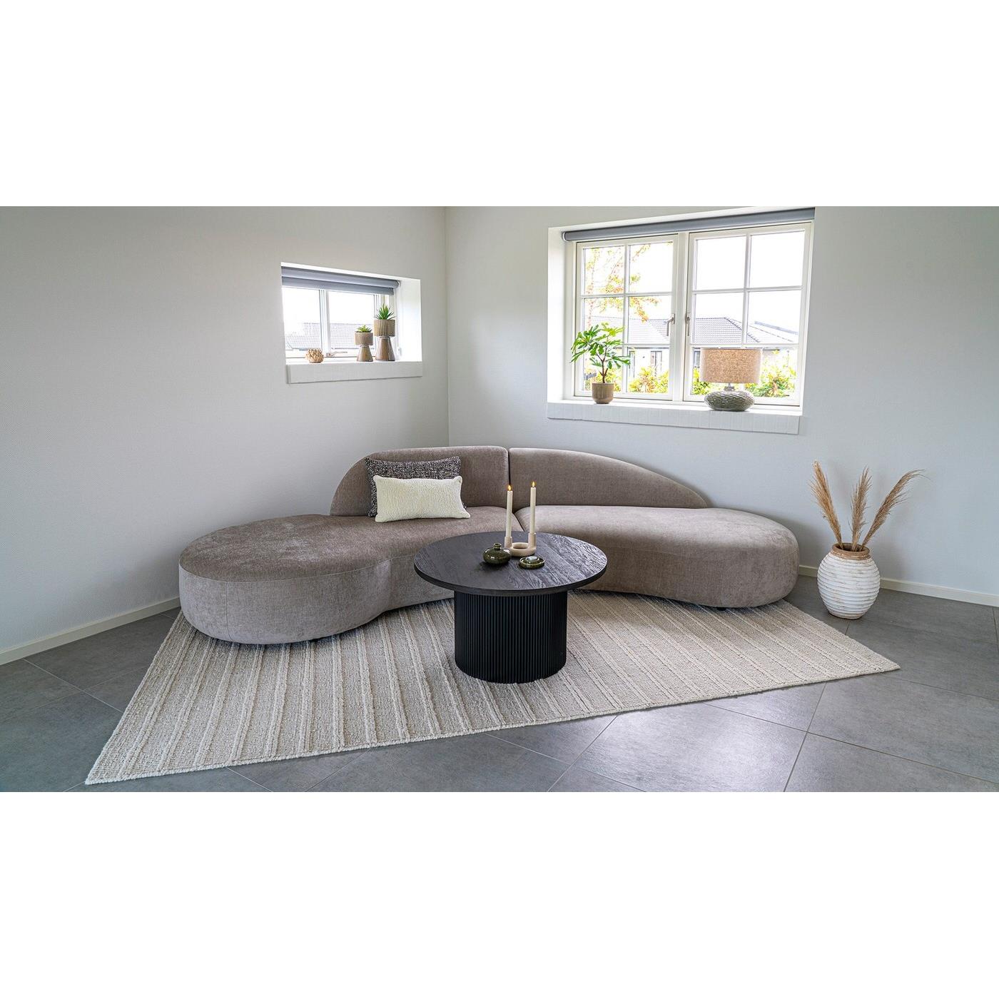 House Nordic Boavista Ronde Salontafel Donkerbruin