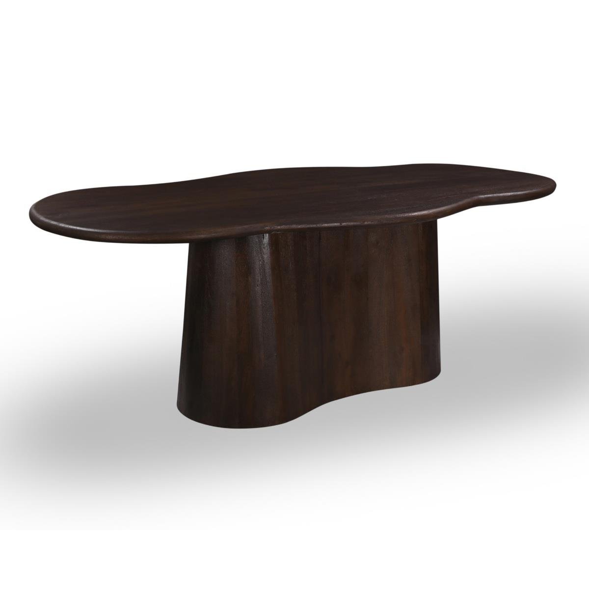 Giga Meubel - Eettafel Organisch 220cm - Bruin - 6-8 Personen - Jessie