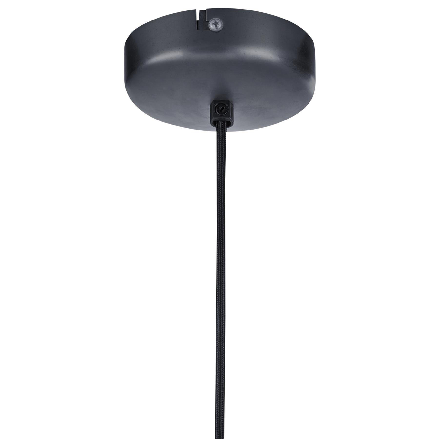 Beliani - PARBATI - Hanglamp - Zwart - Mesh