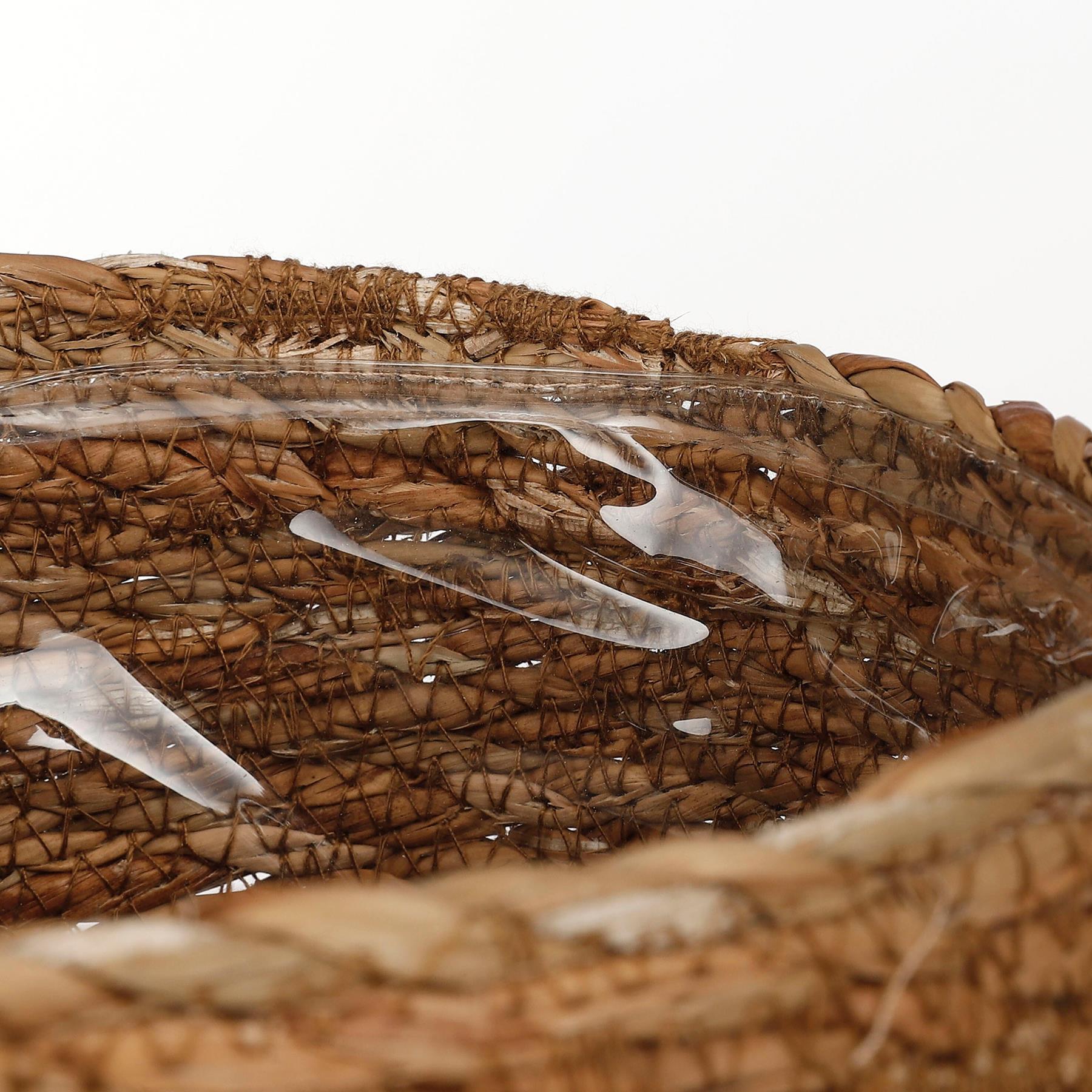 Mica Decorations Atlantic Plantenmand Hangend Set van 3 - Lichtbruin