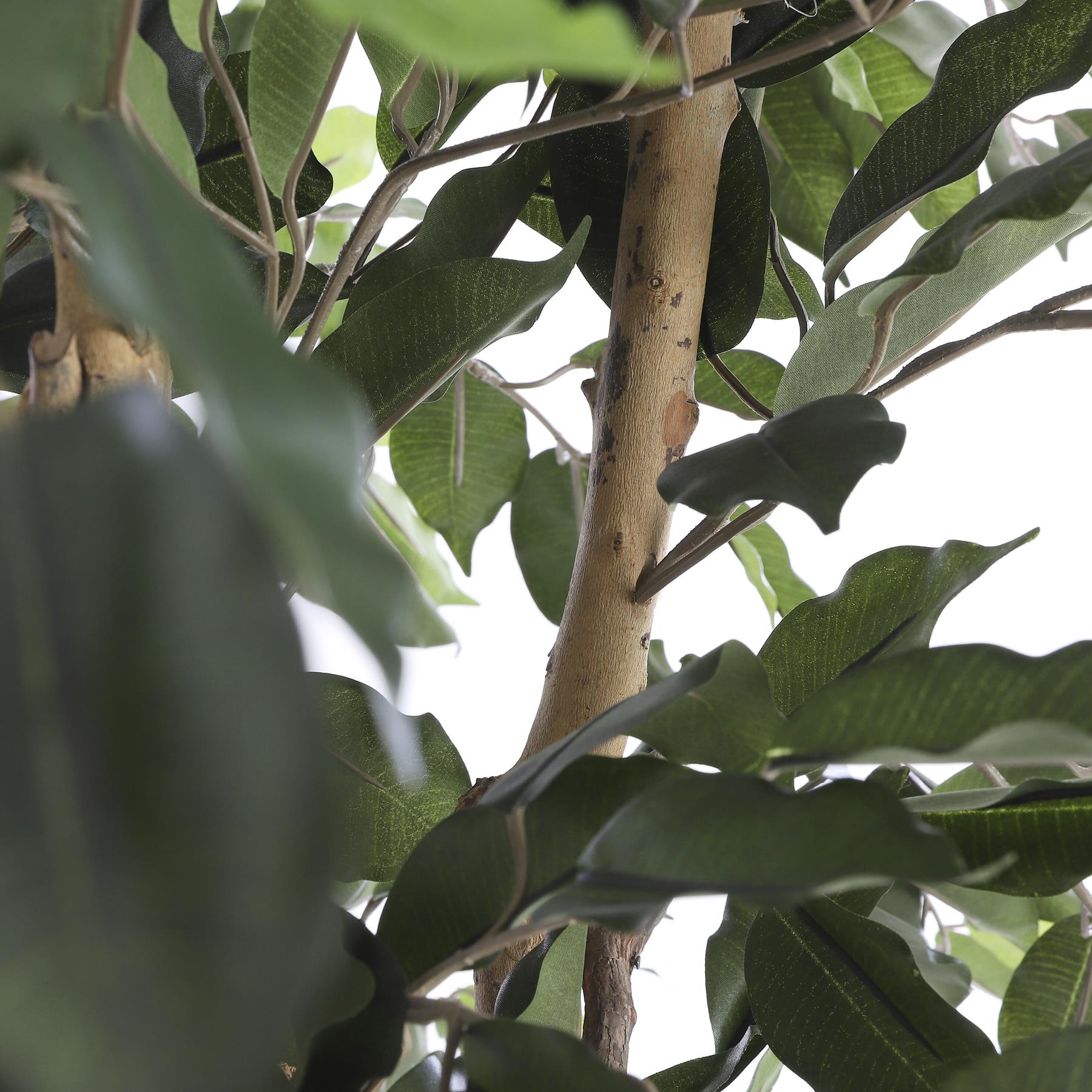 Mica Decorations Ficus Kunstplant - H105 x Ø60 cm - groen